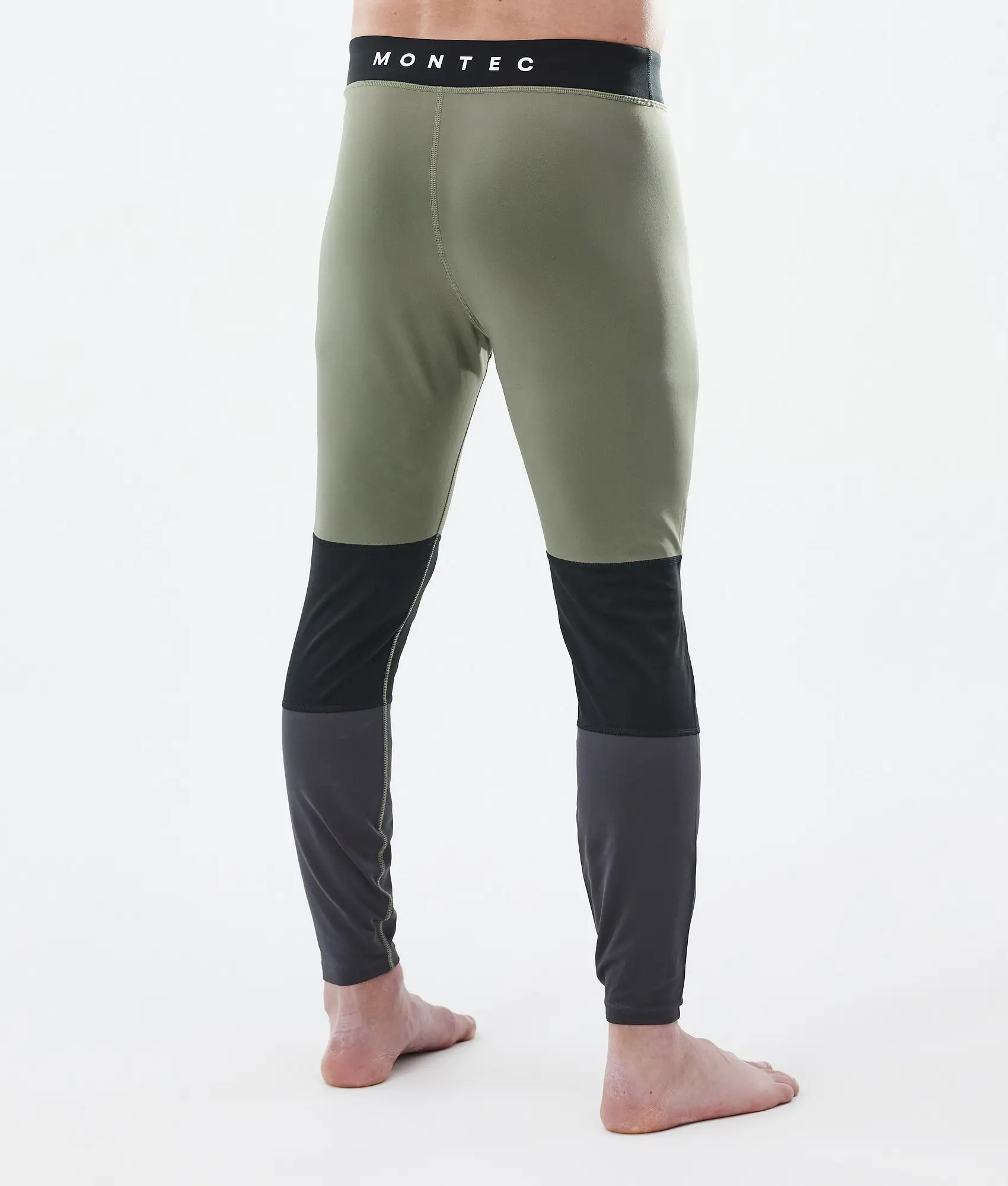 Alpha Base Layer Pant Men Greenish/Black/Phantom