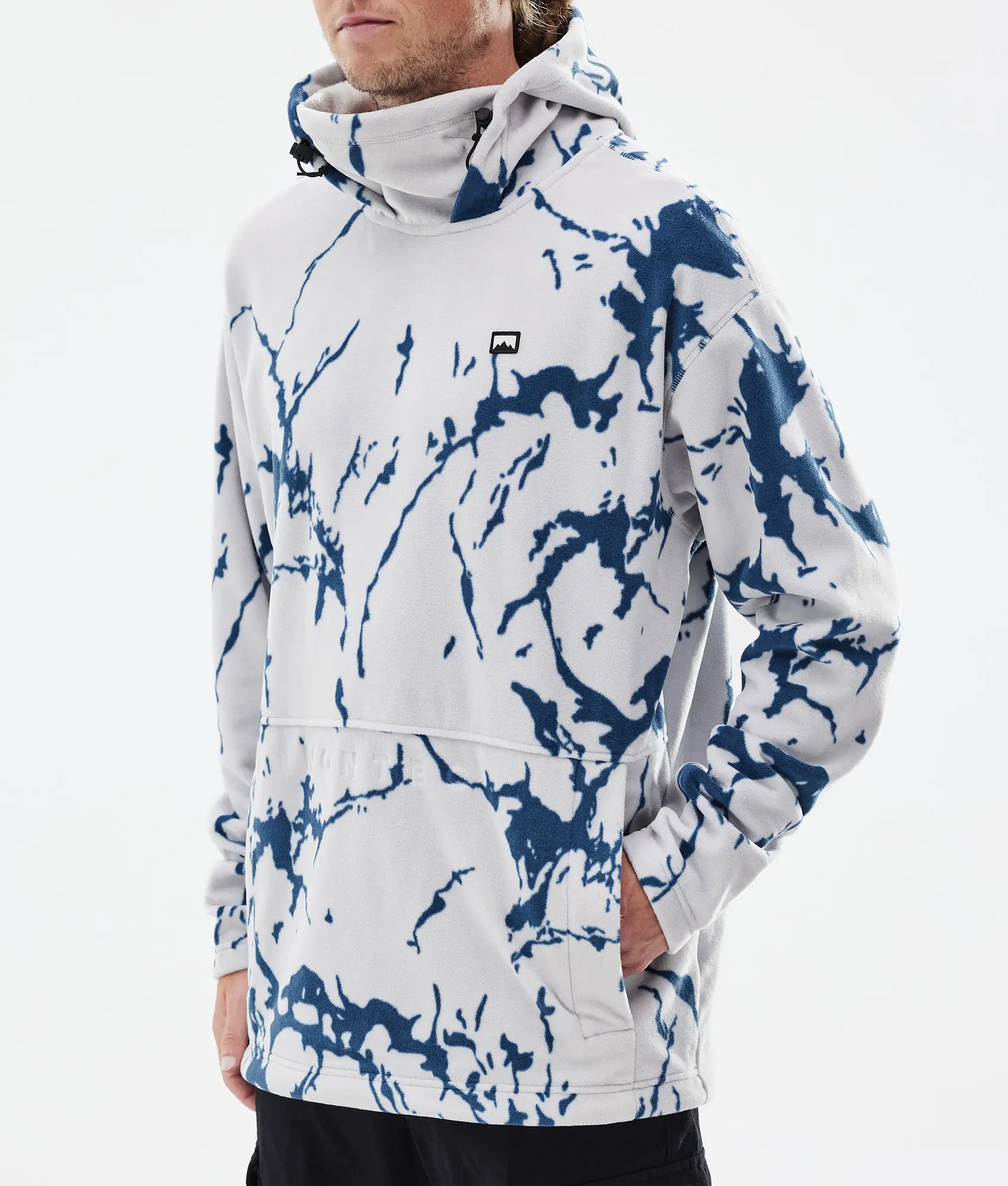 Delta Fleece Hoodie Men Ice