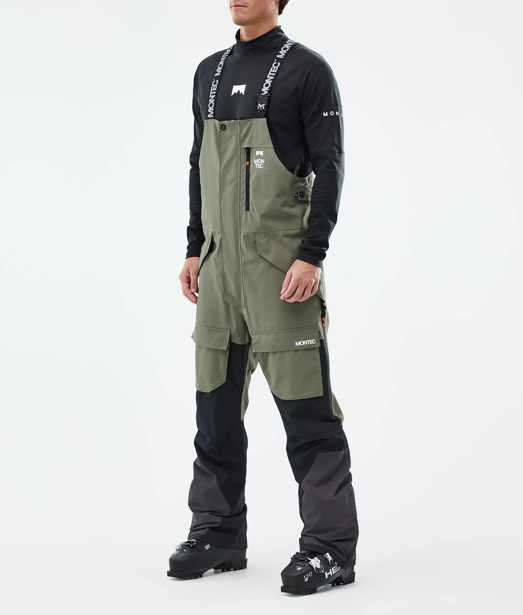 Fawk Ski Pants Men Greenish/Black/Phantom