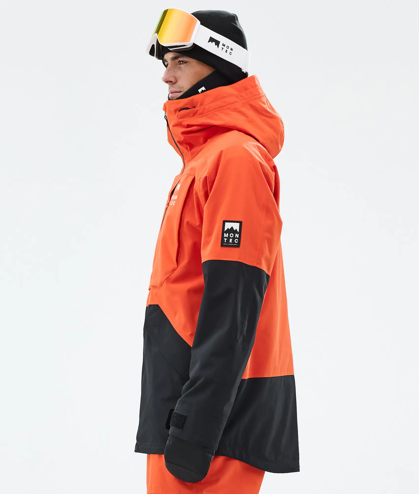 Arch Snowboard Jacket Men Orange/Black