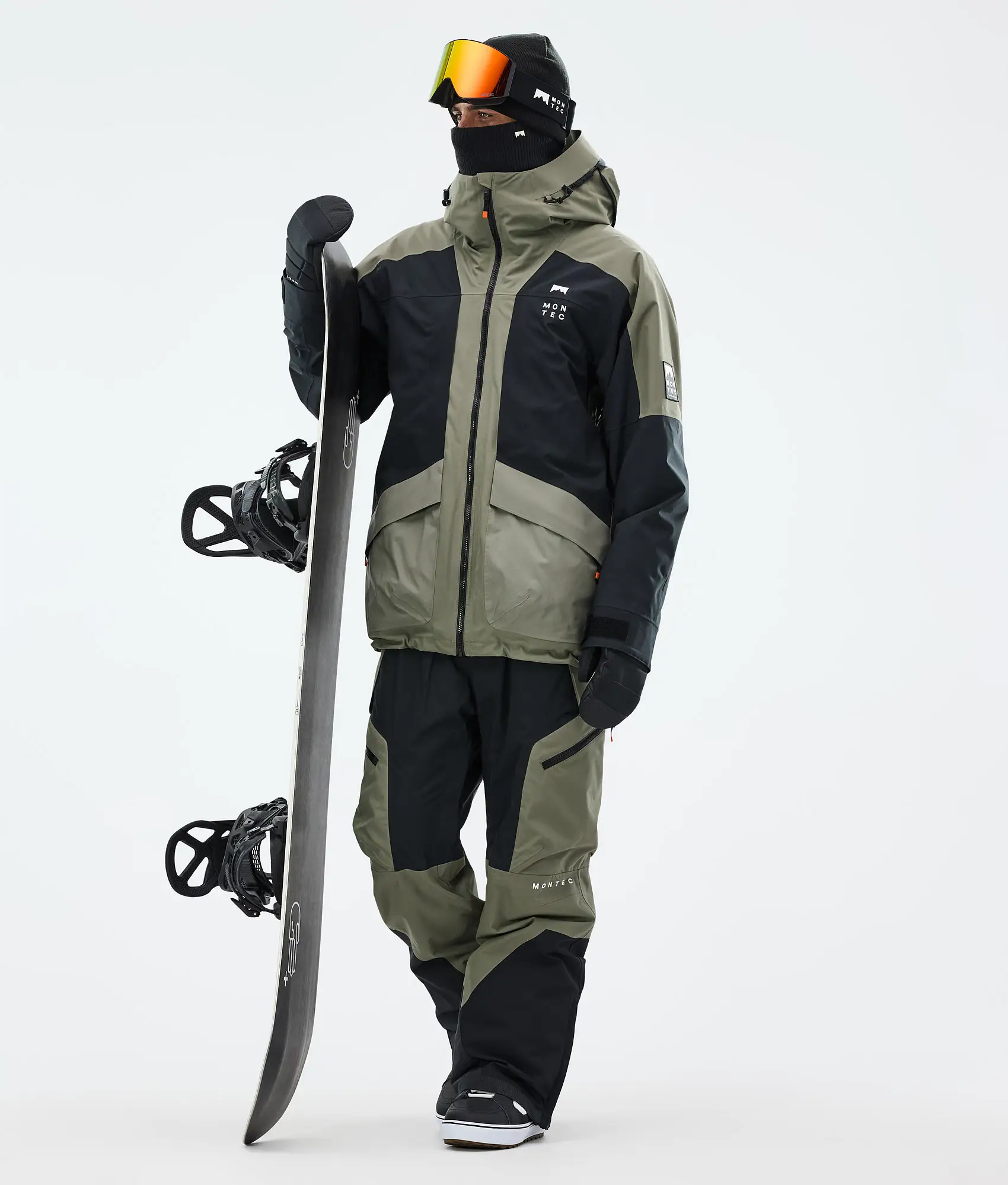 Morpheus Snowboard Jacket Men Greenish/Black