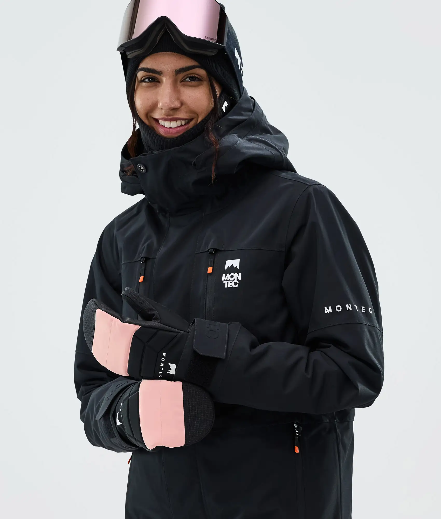 Kilo Snow Mittens Soft Pink