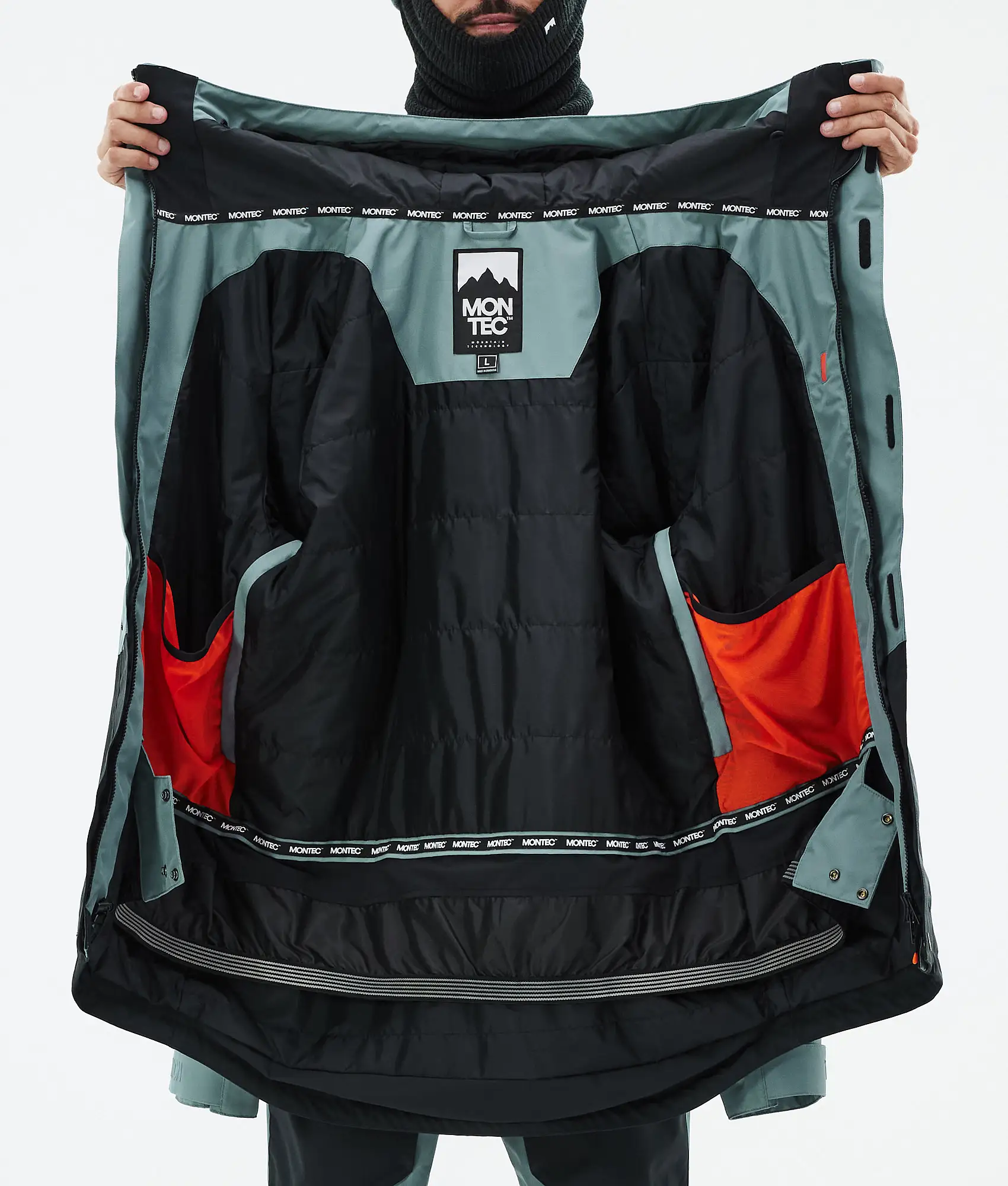 Fawk Snowboard Jacket Men Atlantic/Black