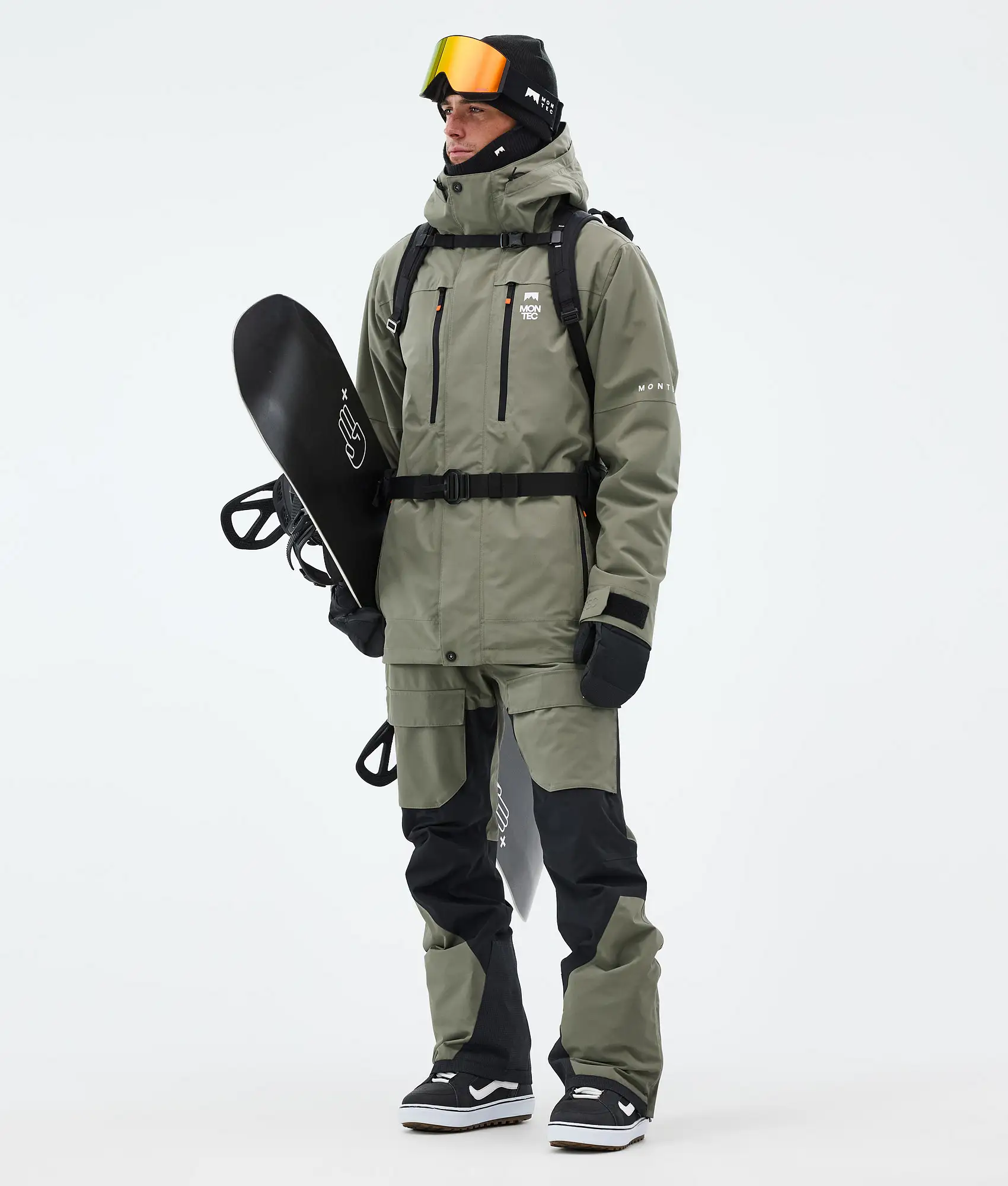 Fawk Snowboard Jacket Men Greenish