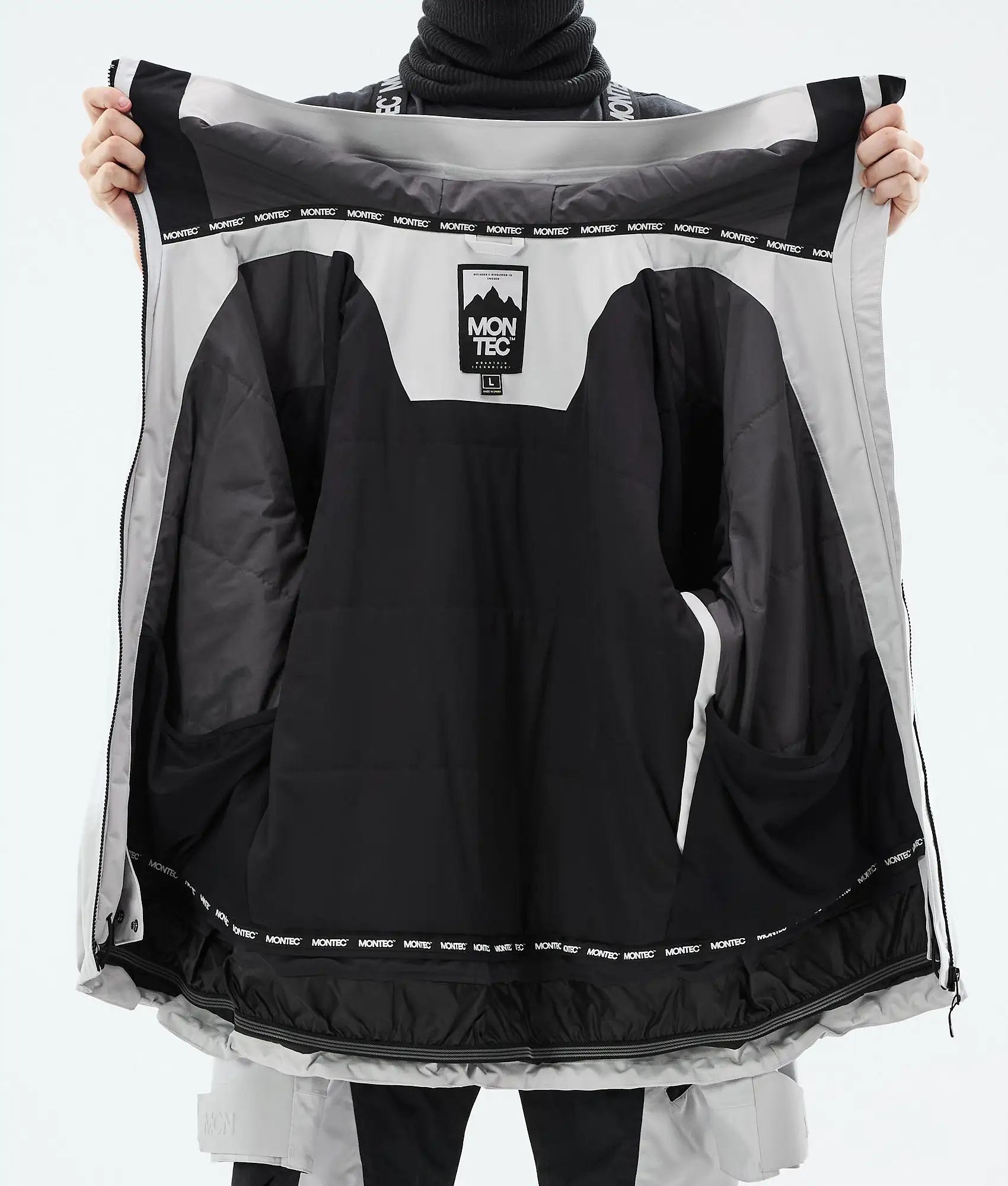 Oracle Ski Jacket Men Light Grey