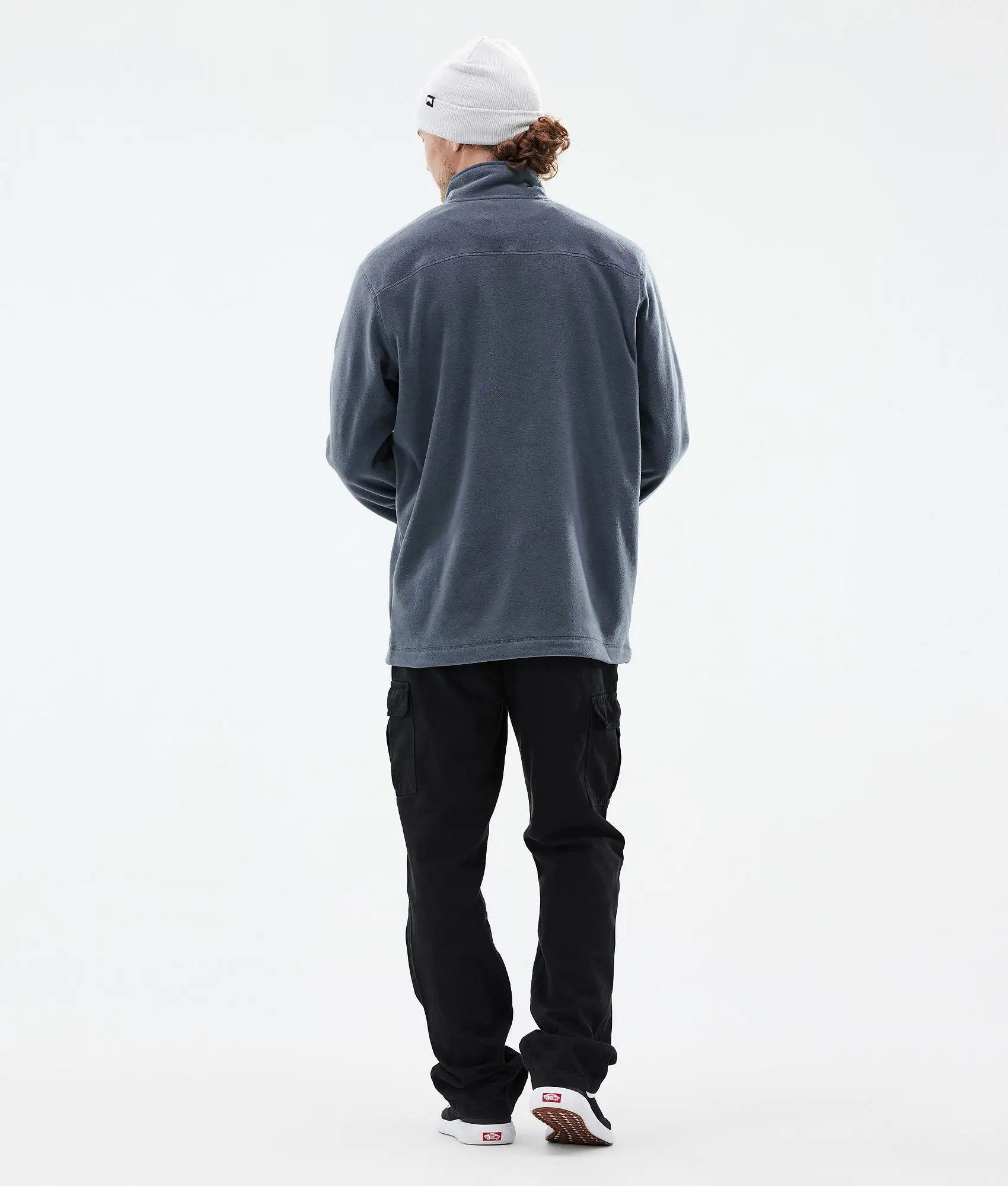 Echo Fleece Sweater Men Metal Blue