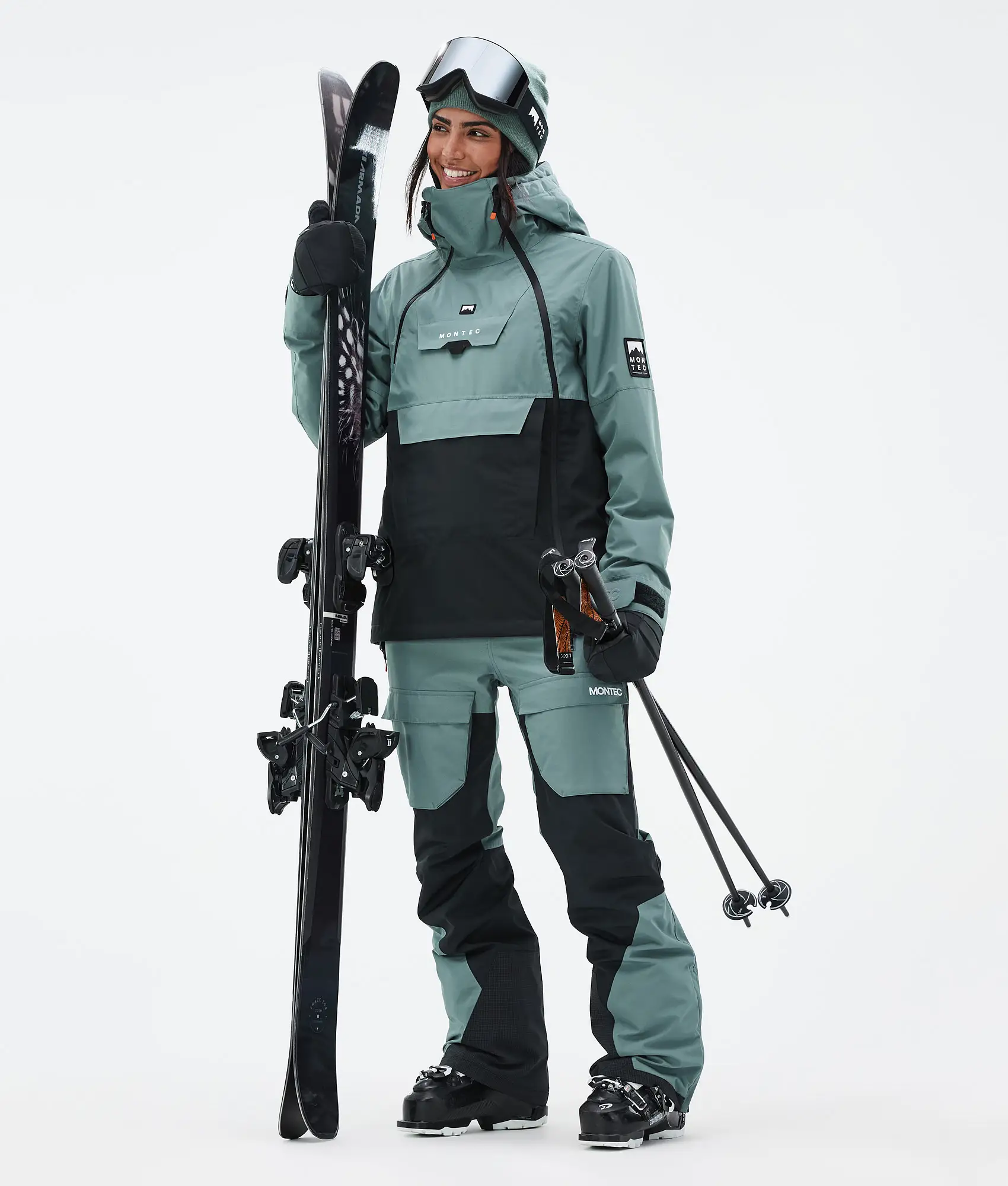 Doom W Ski Jacket Women Atlantic/Black