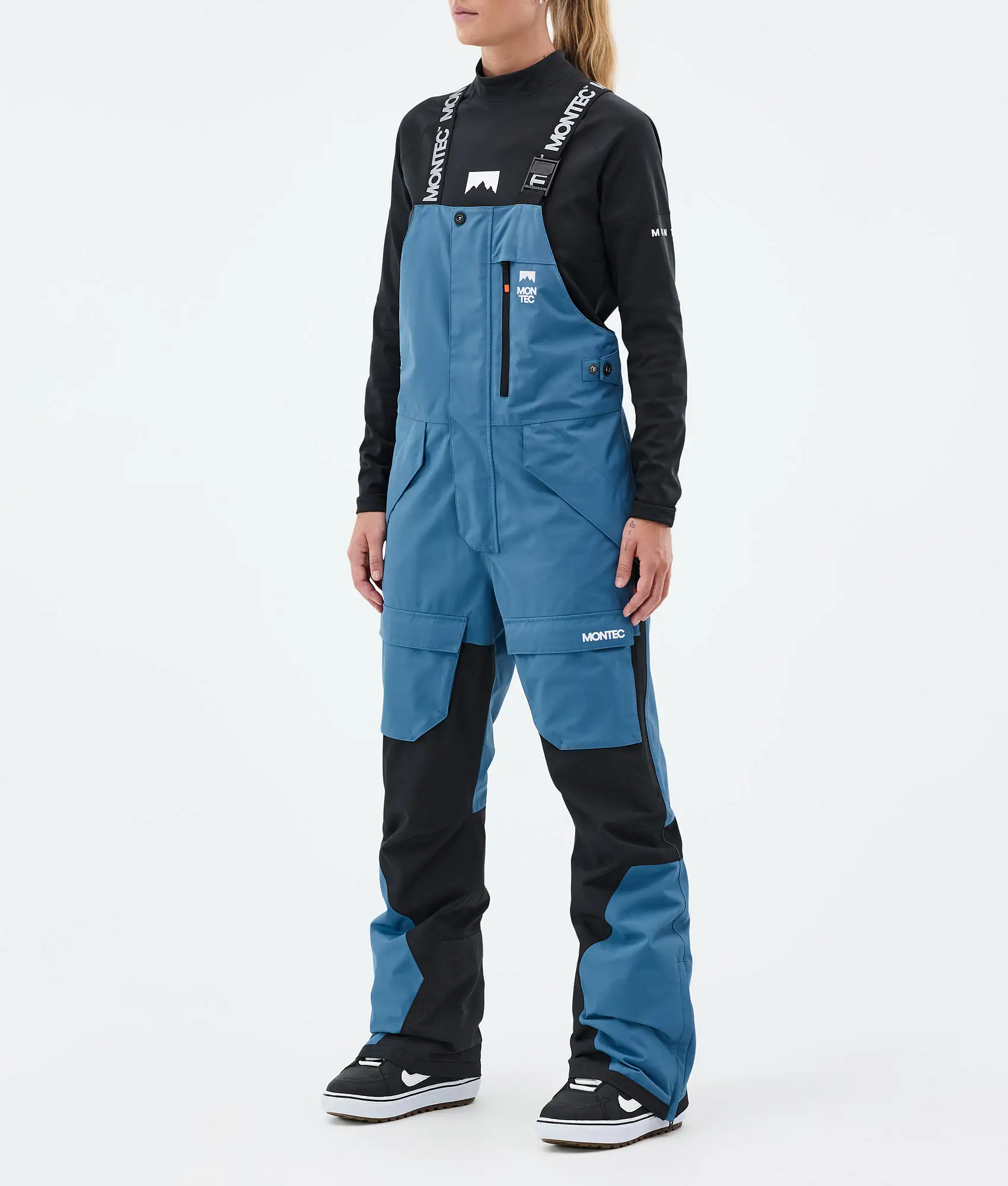 Fawk W Snowboard Pants Women Blue Steel/Black Renewed