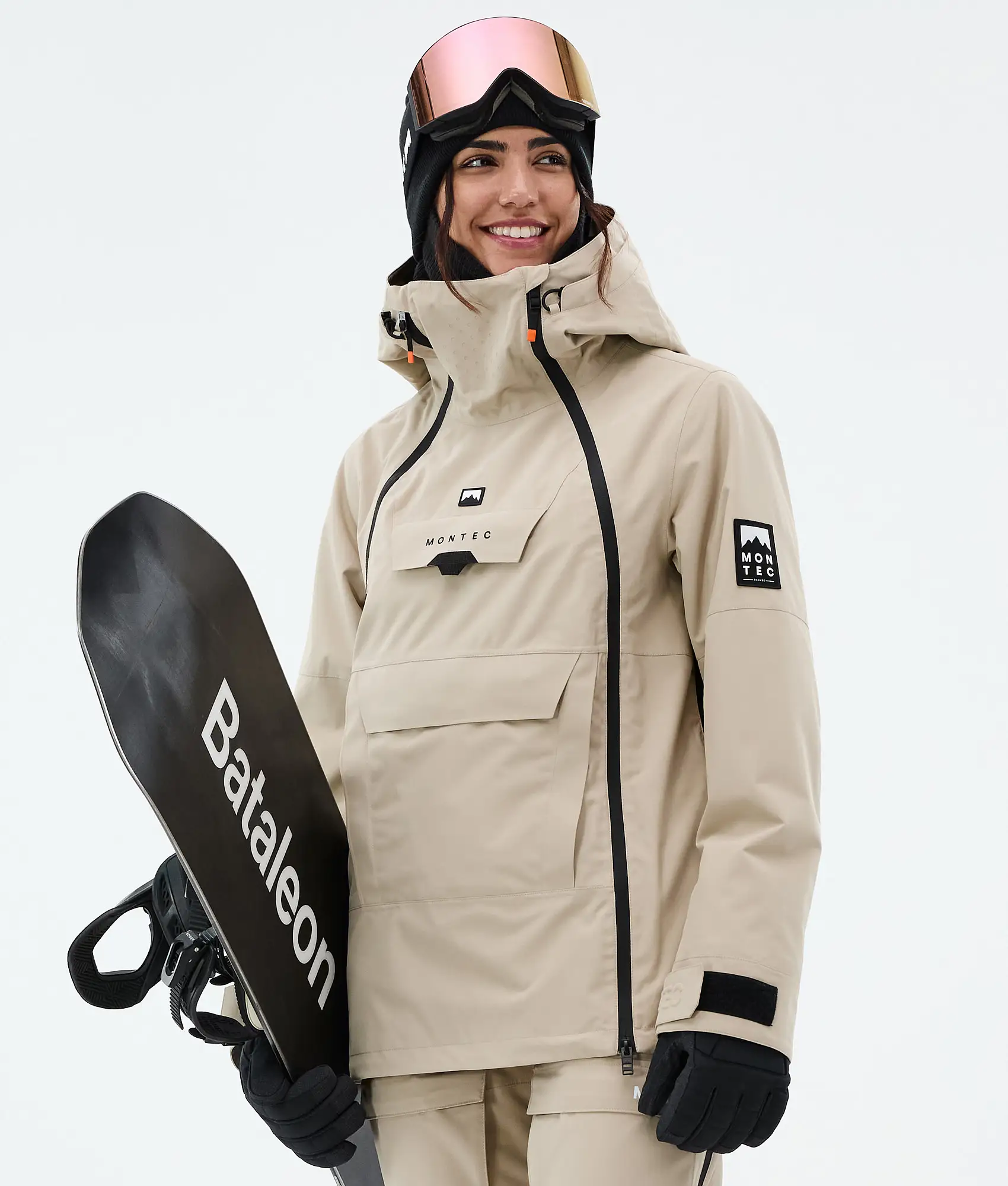 Doom W Snowboard Jacket Women Sand Renewed