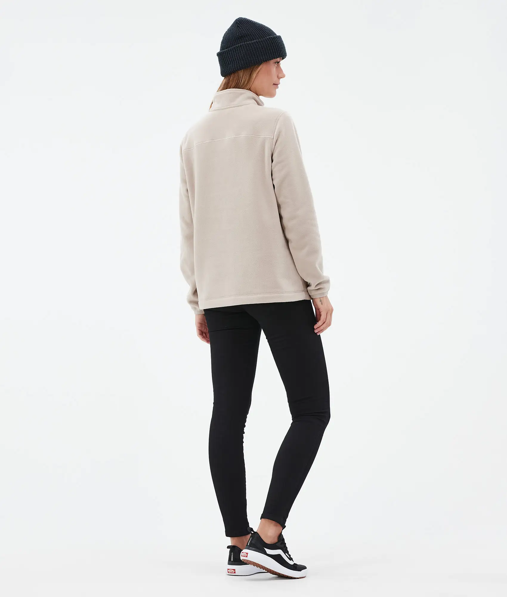 Echo W Fleece Sweater Women Sand Renewed