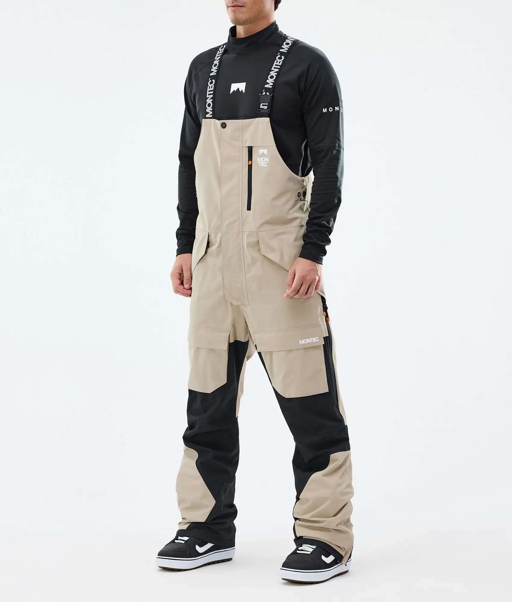 Fawk Snowboard Pants Men Sand/Black