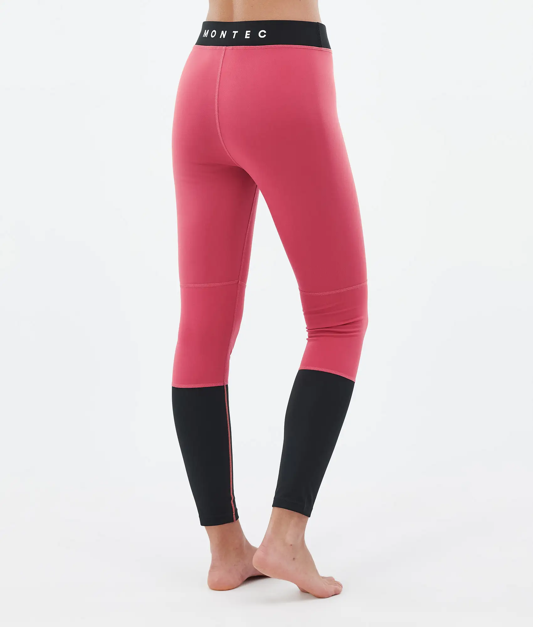 Alpha W Base Layer Pant Women Light Red/Black