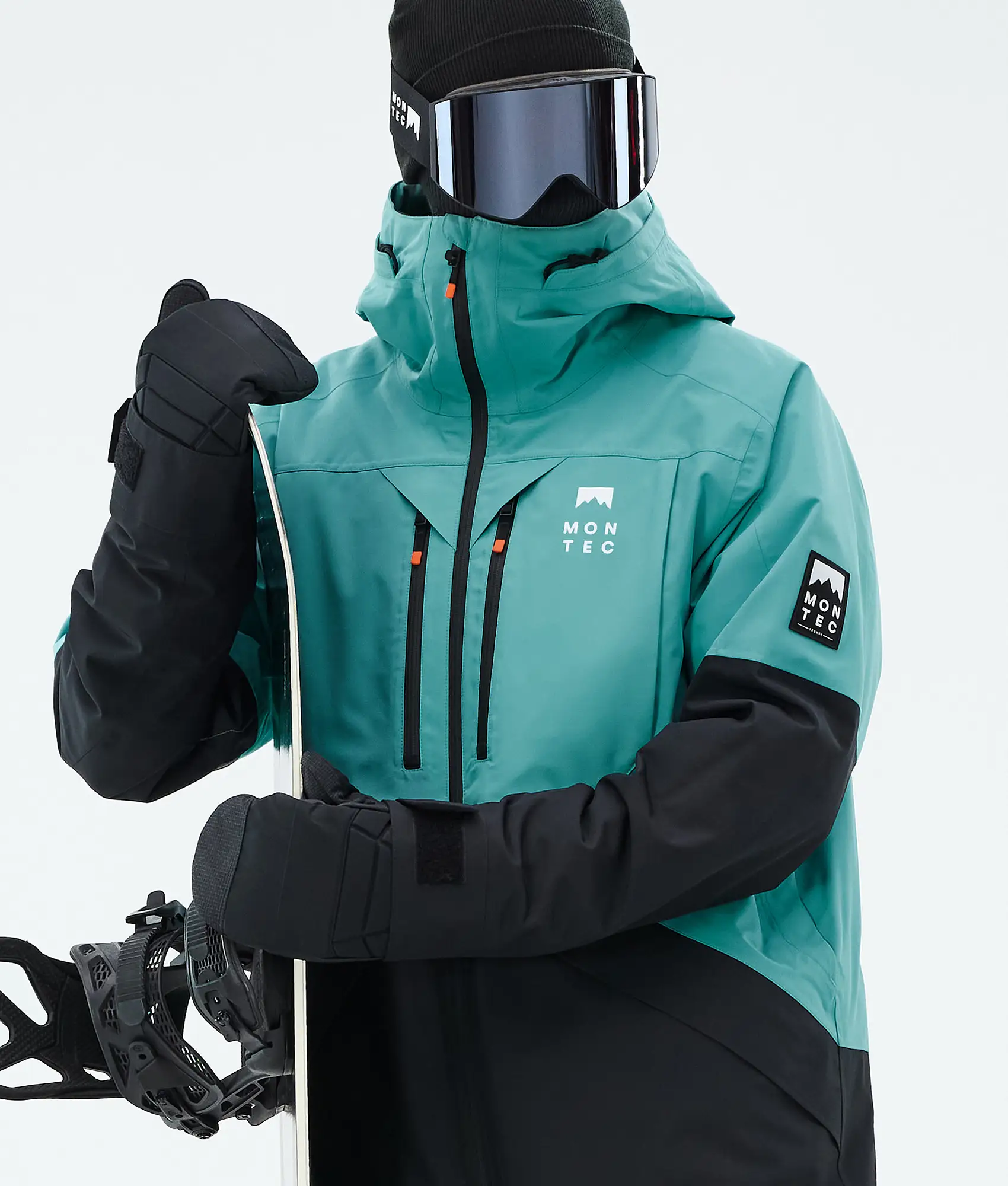 Arch Snowboard Jacket Men Turquoise/Black