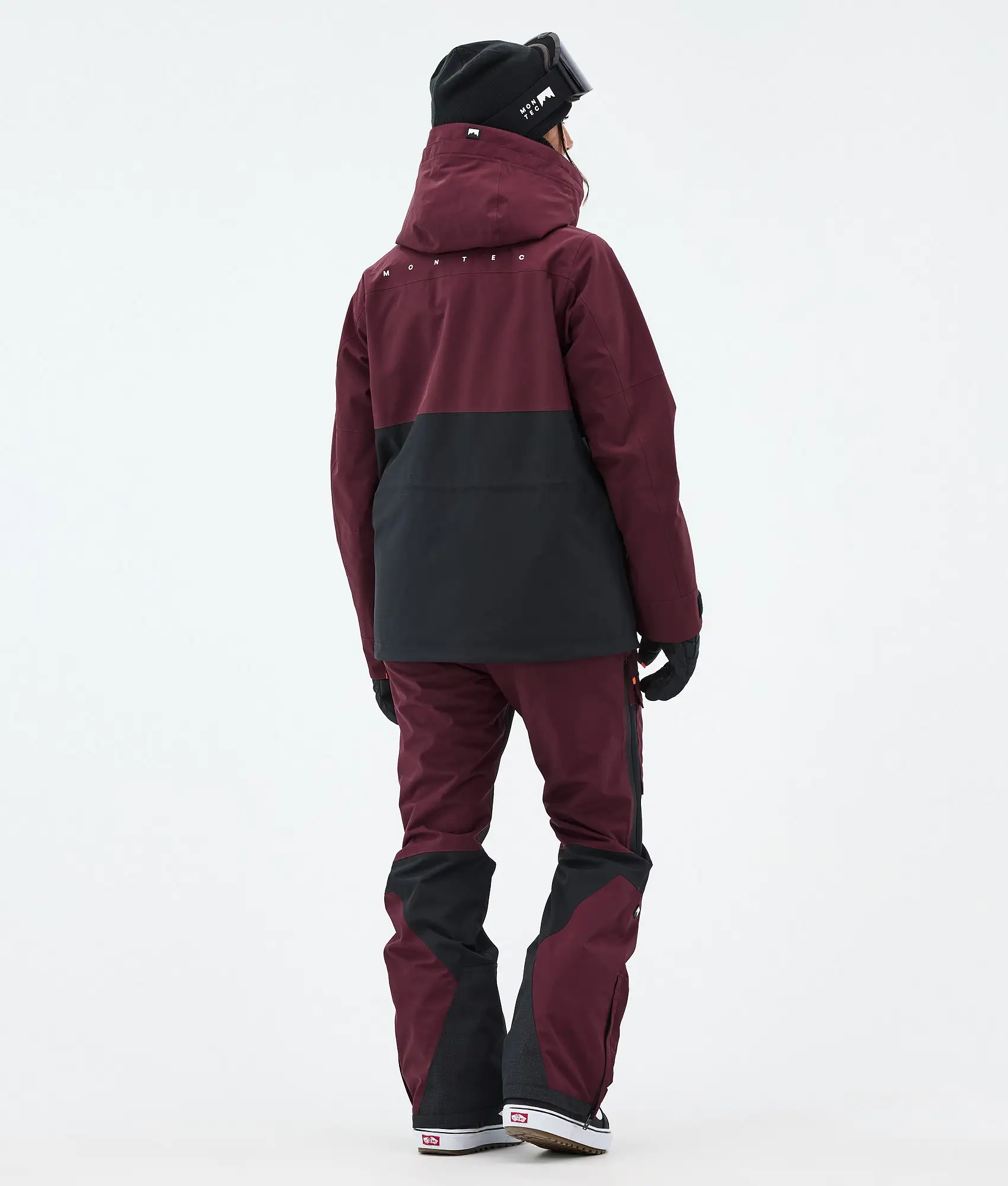 Doom W Snowboard Jacket Women Burgundy/Black