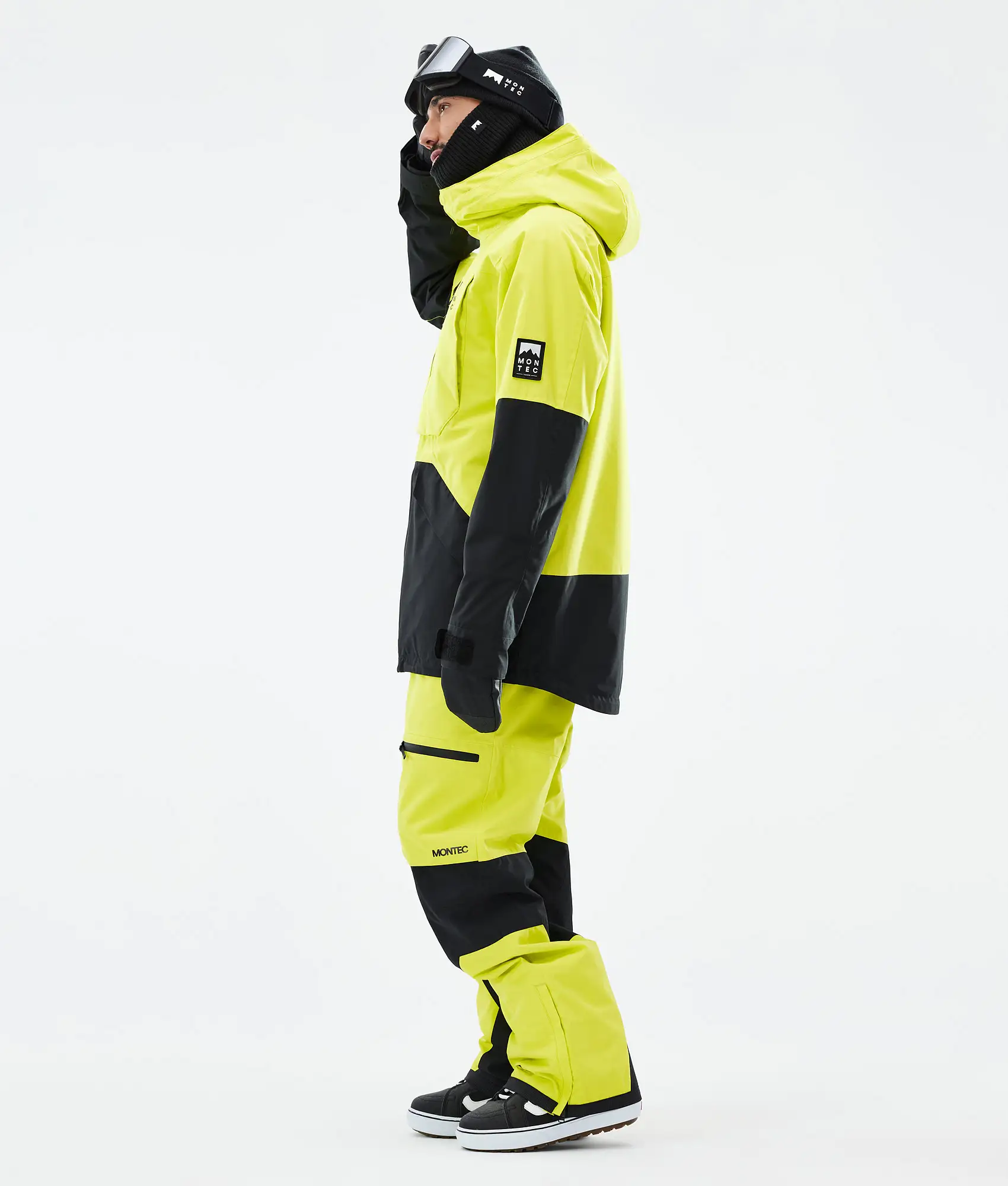 Arch Snowboard Jacket Men Bright Yellow/Black Renewed