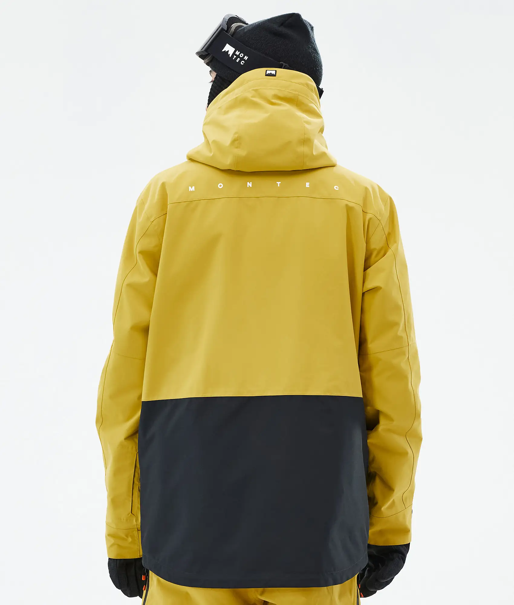 Fawk Ski Jacket Men Yellow/Black