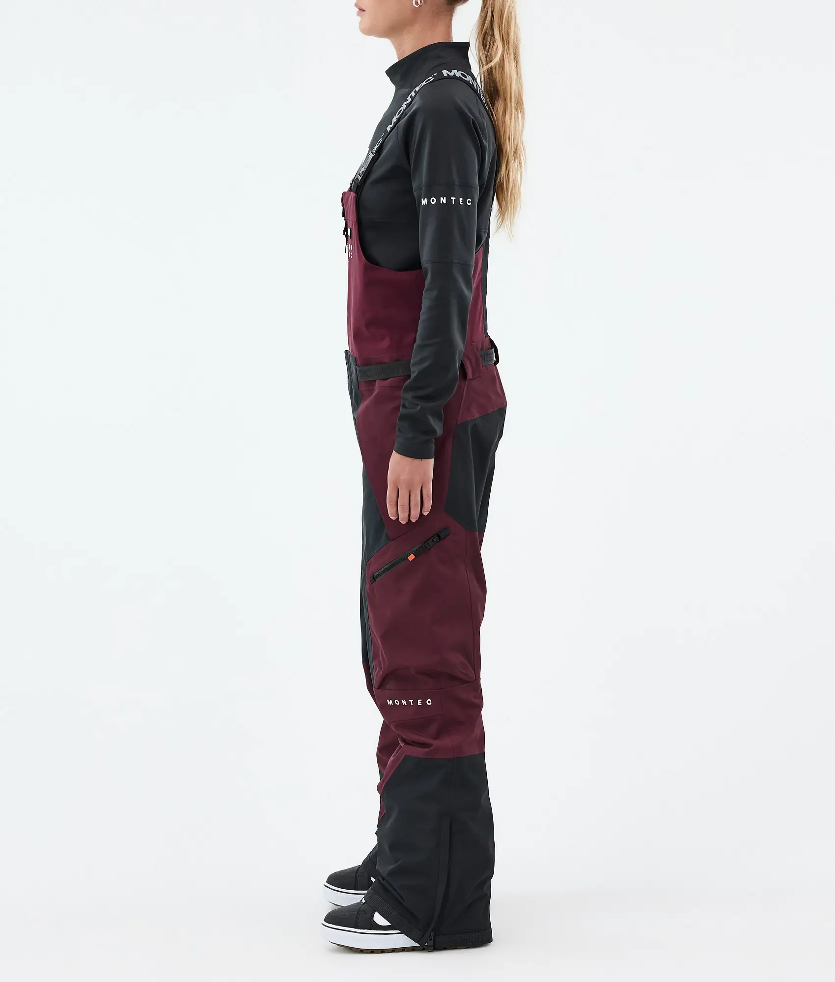 Dozer W Snowboard Pants Women Burgundy/Black