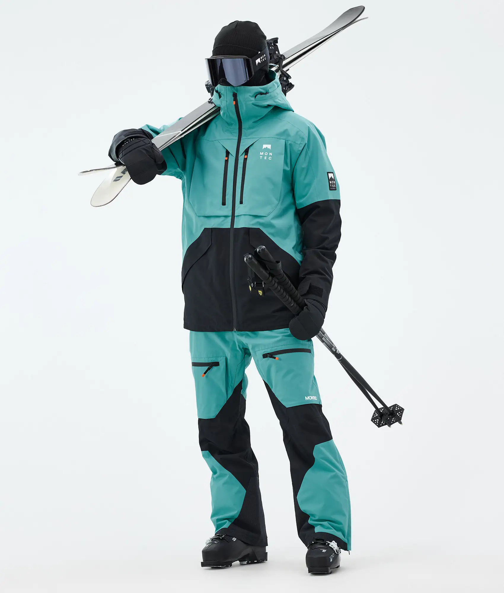 Arch Ski Jacket Men Turquoise/Black