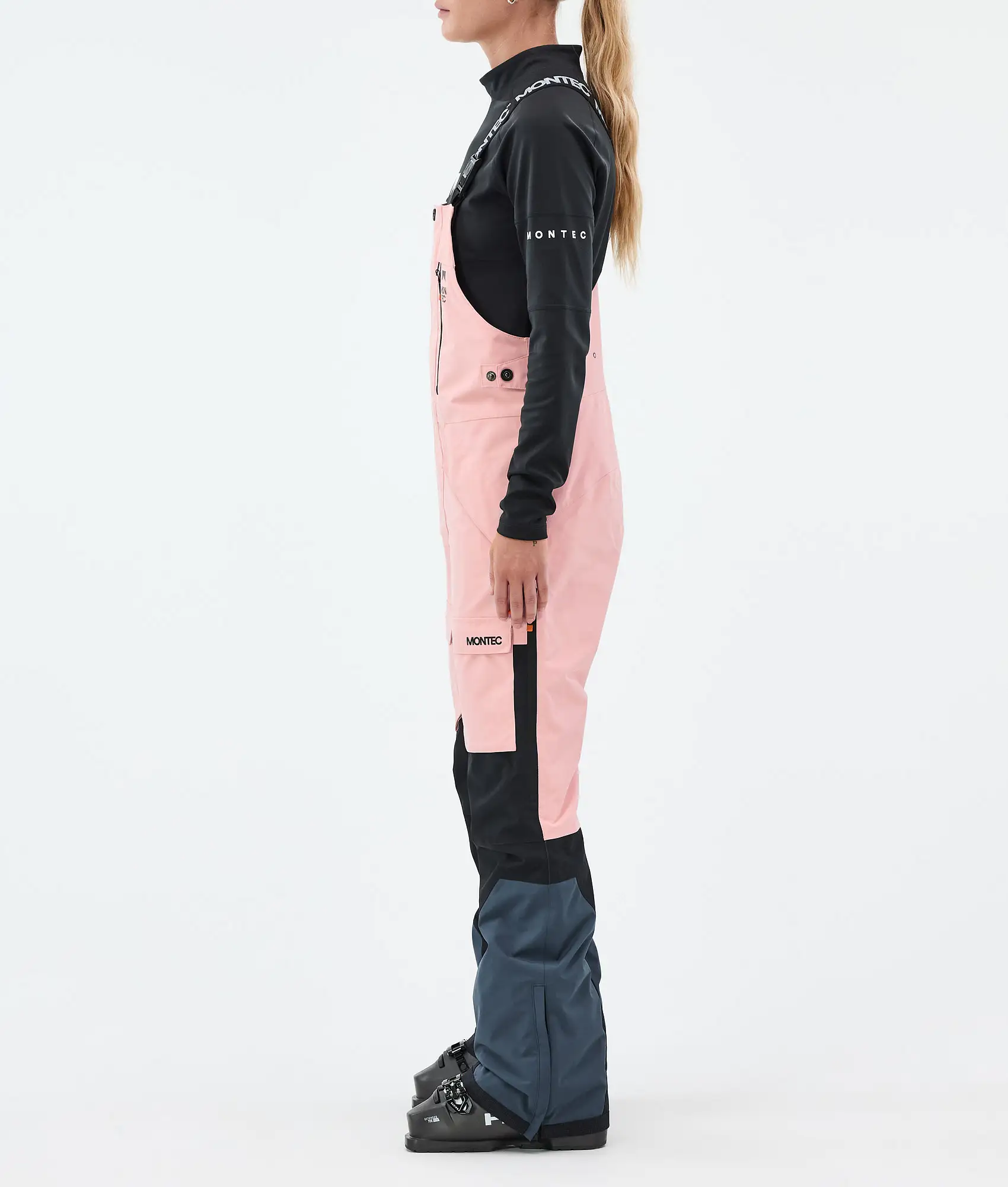 Fawk W Ski Pants Women Soft Pink/Black/Metal Blue
