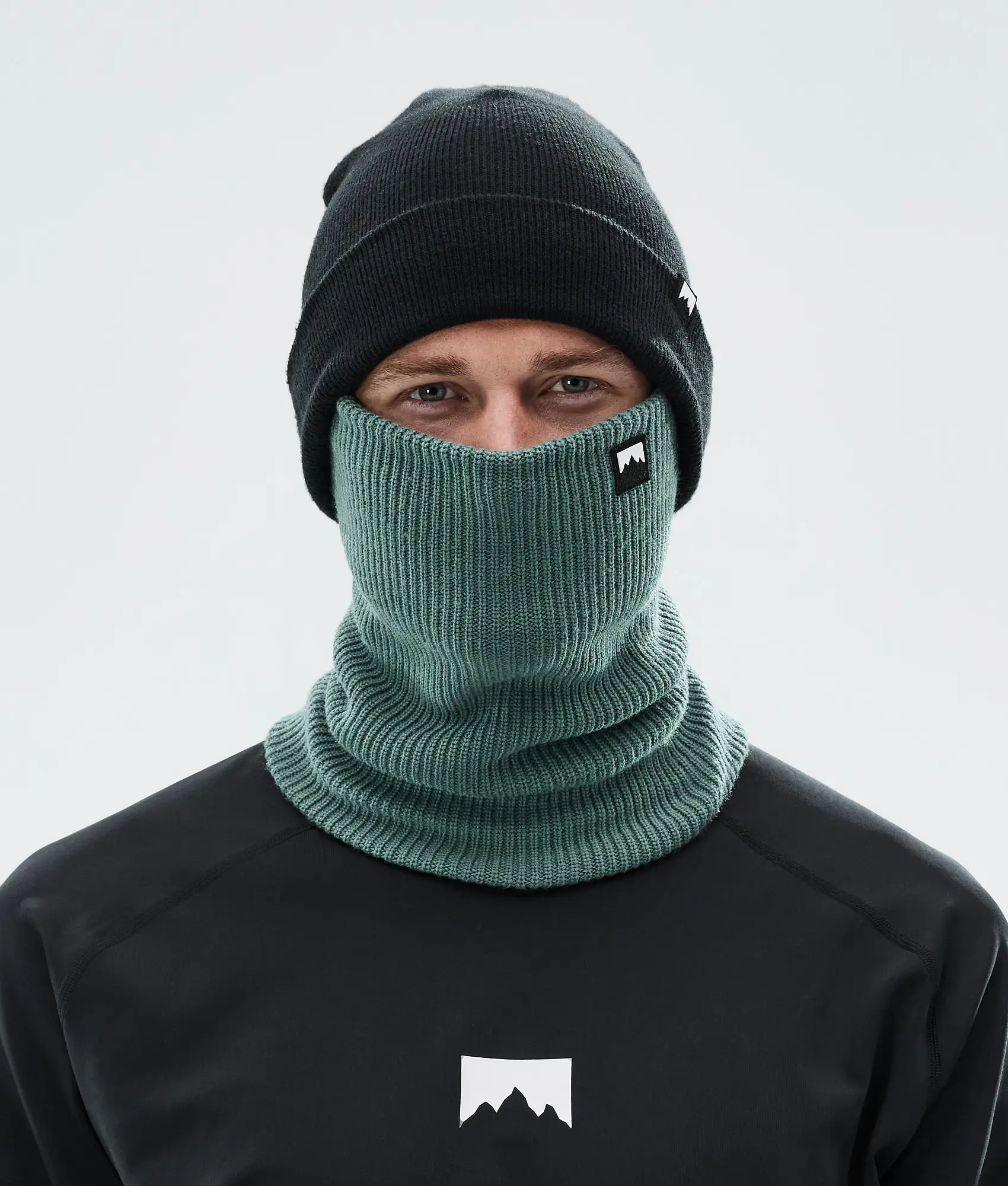 Classic Knitted Facemask Atlantic