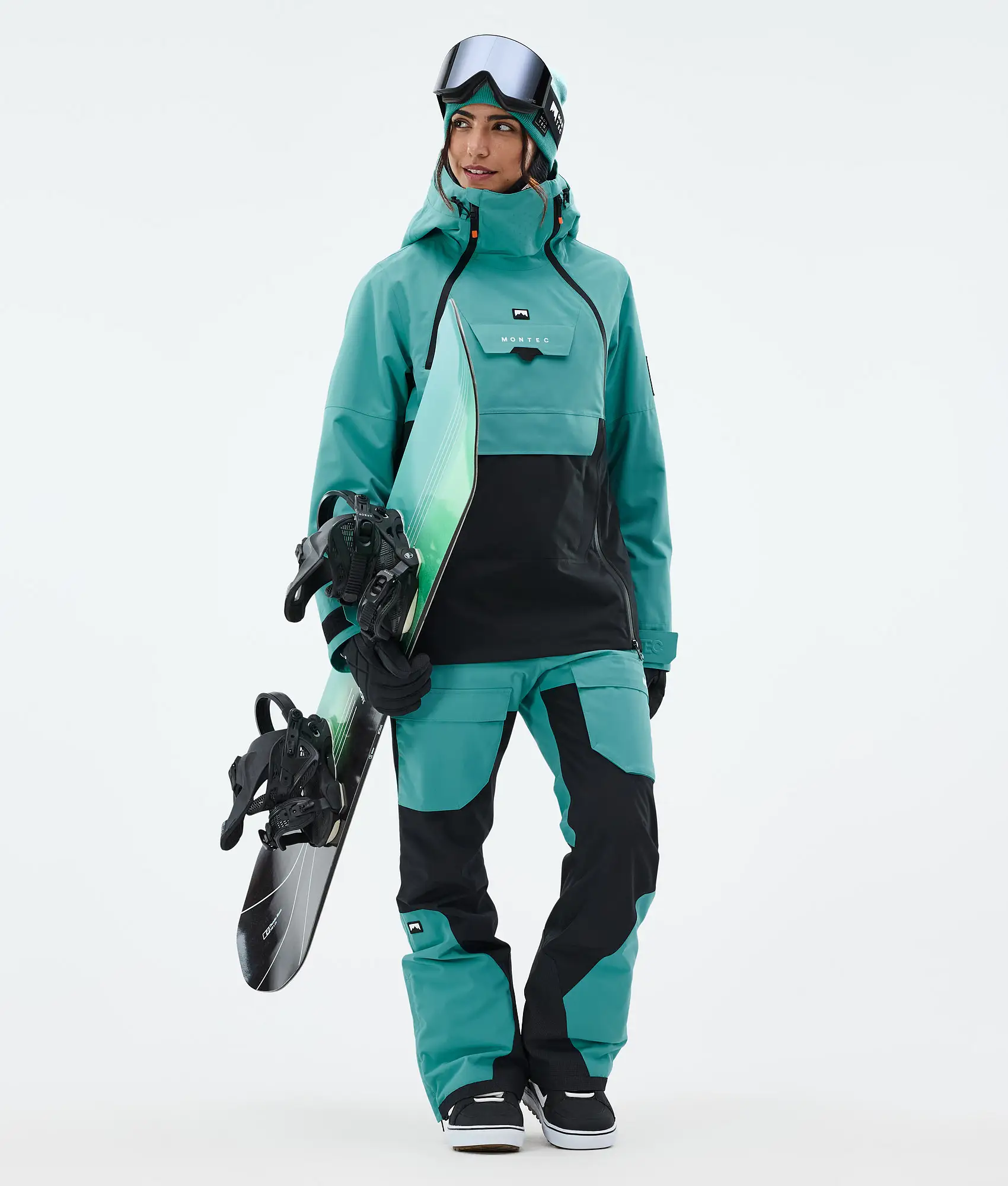 Fawk W Snowboard Pants Women Turquoise/Black