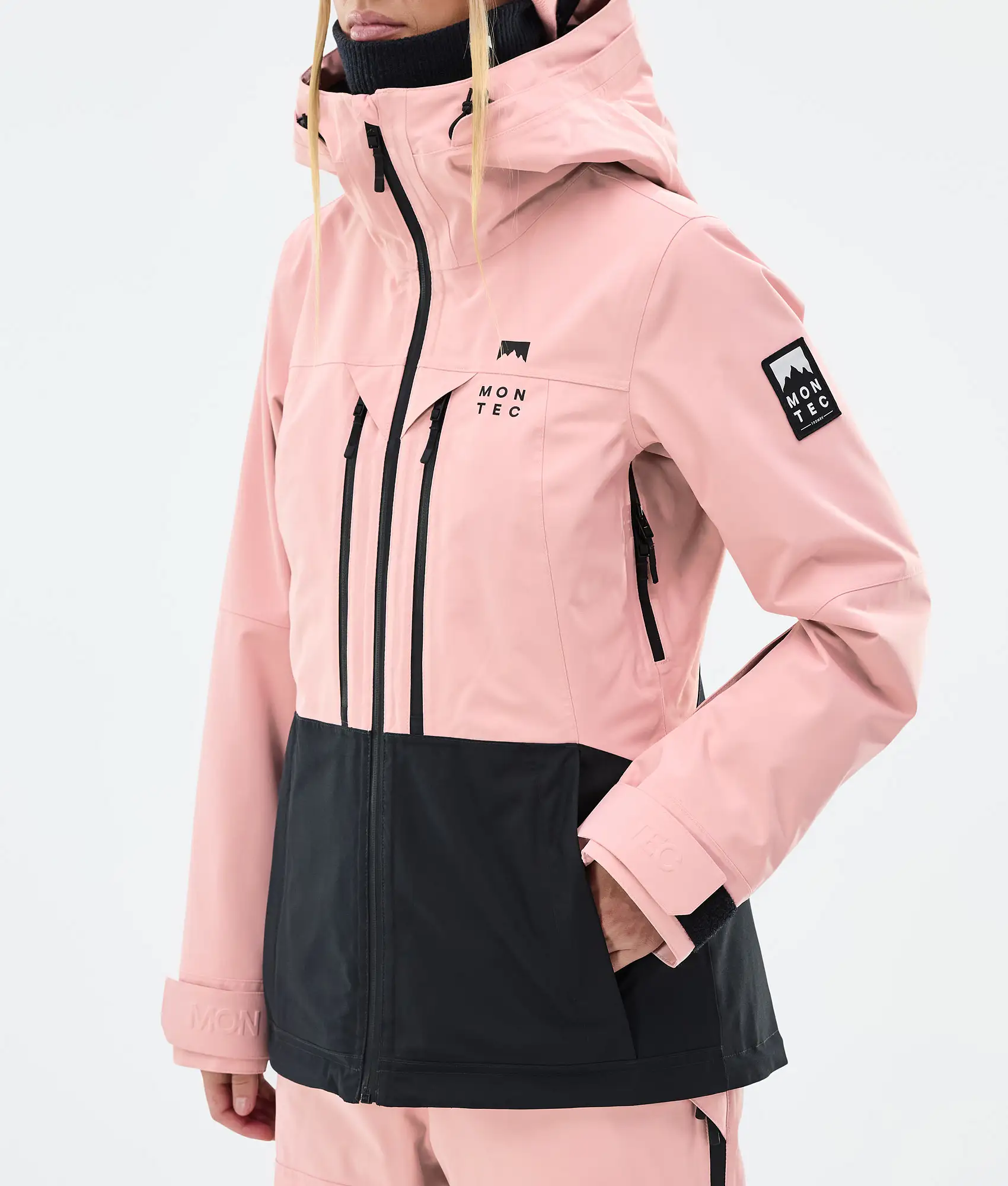 Moss W Ski Jacket Women Soft Pink/Black