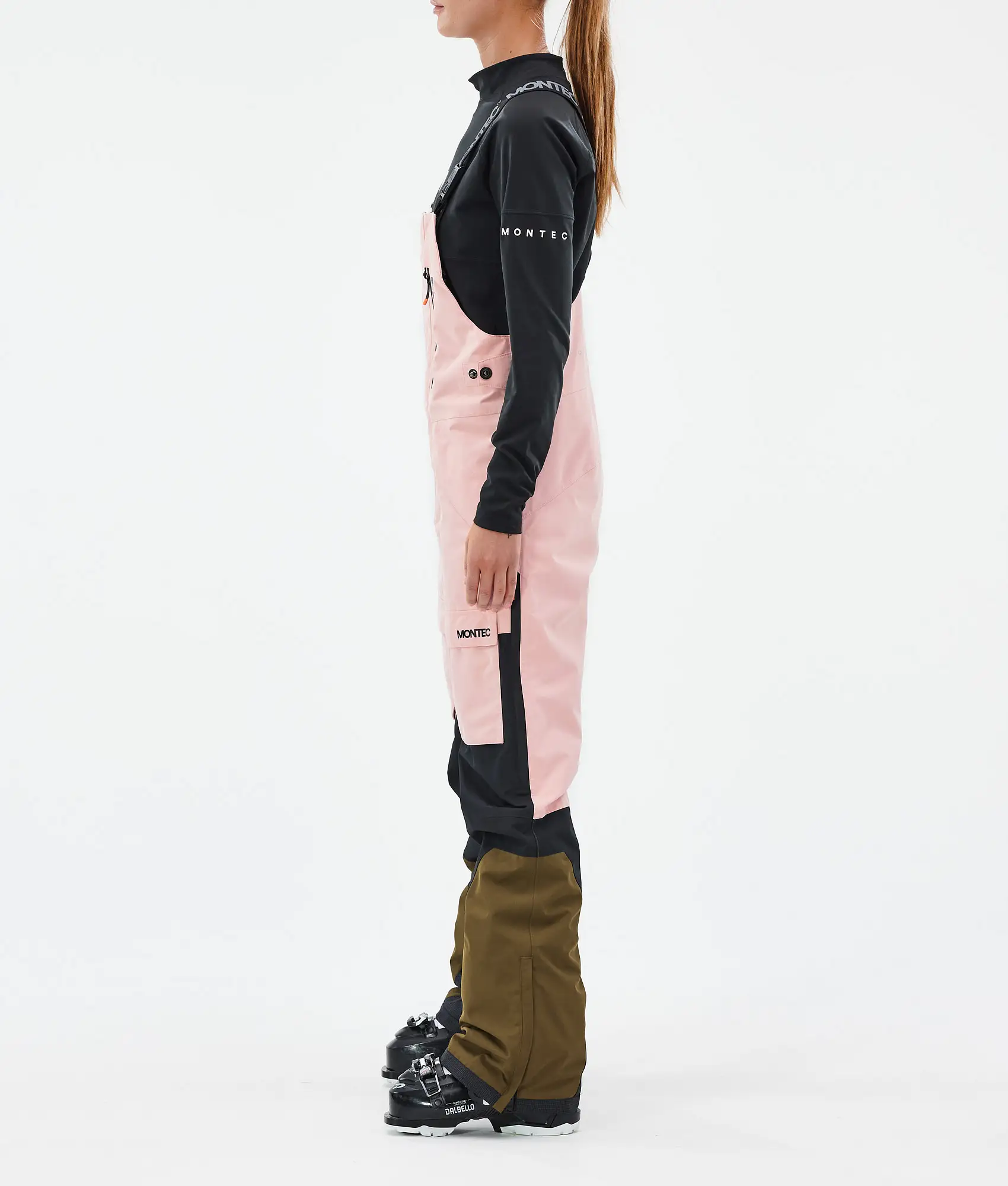 Fawk W Ski Pants Women Soft Pink/Black/Fatigue