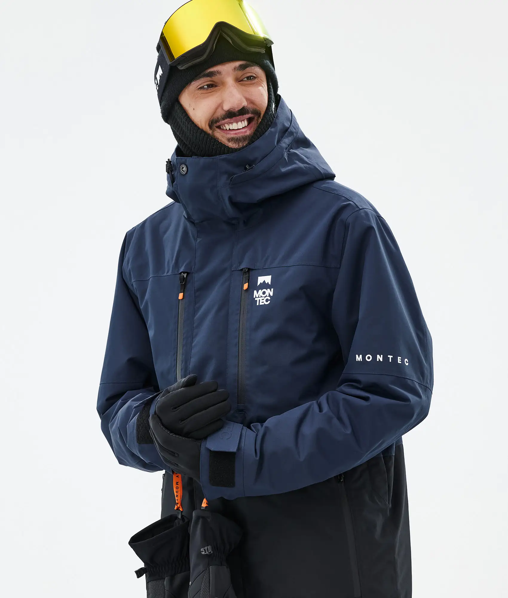 Fawk Ski Jacket Men Dark Blue/Black