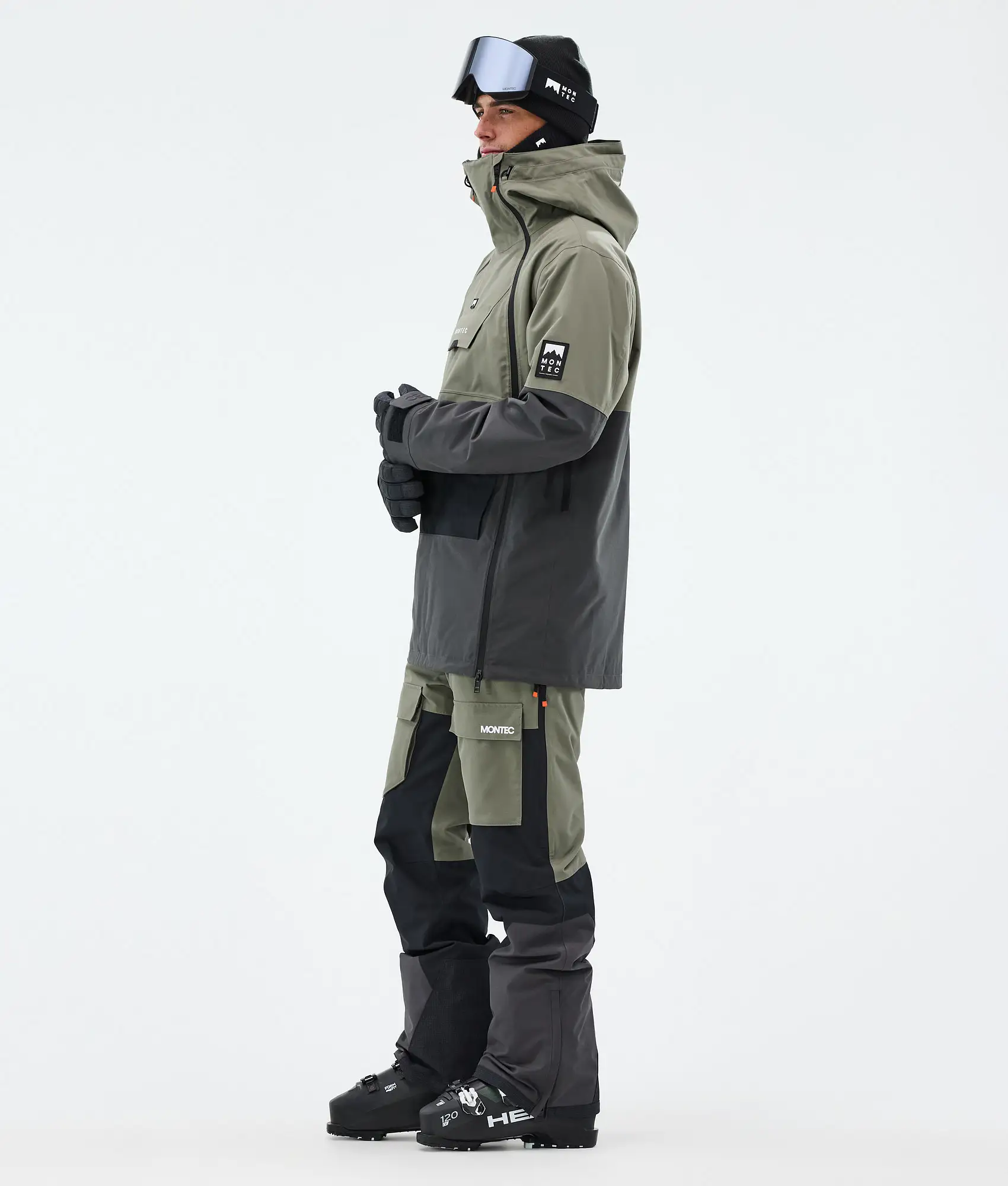 Doom Ski Jacket Men Greenish/Black/Phantom