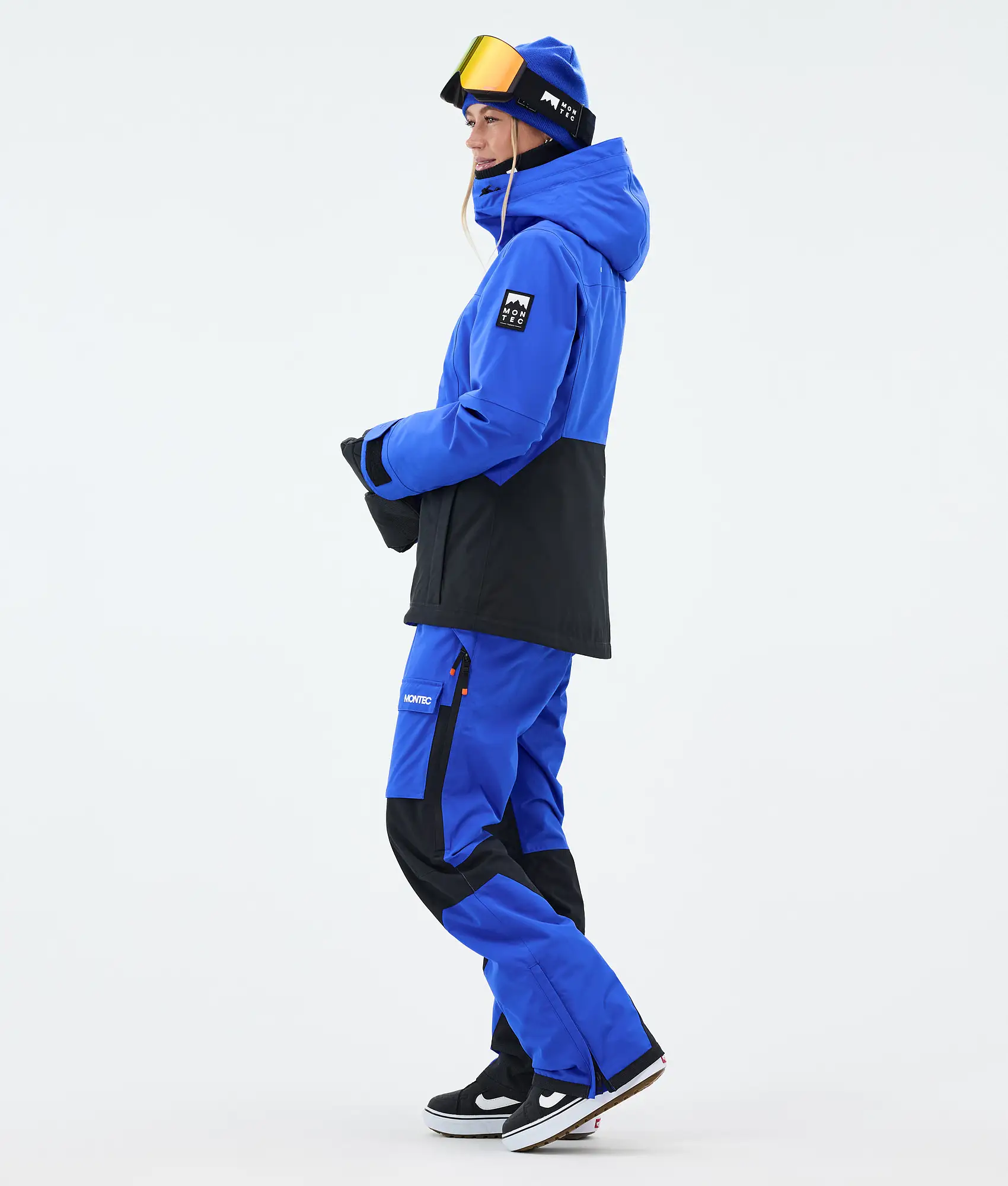 Moss W Snowboard Jacket Women Cobalt Blue/Black