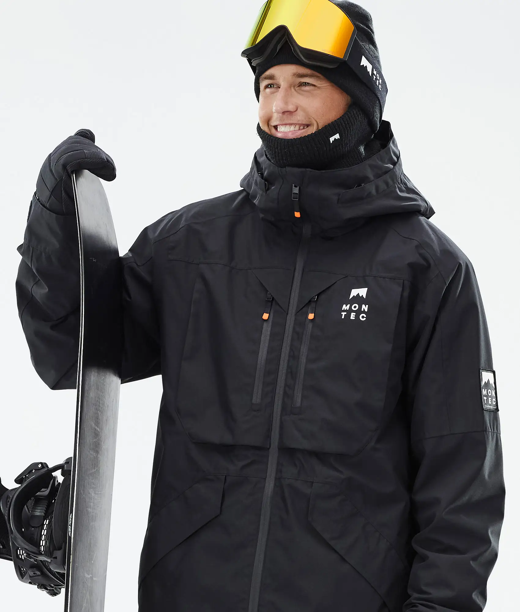 Arch Snowboard Jacket Men Black Renewed