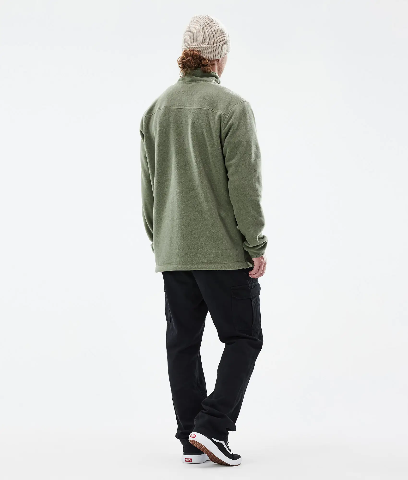 Echo Fleece Sweater Men Greenish
