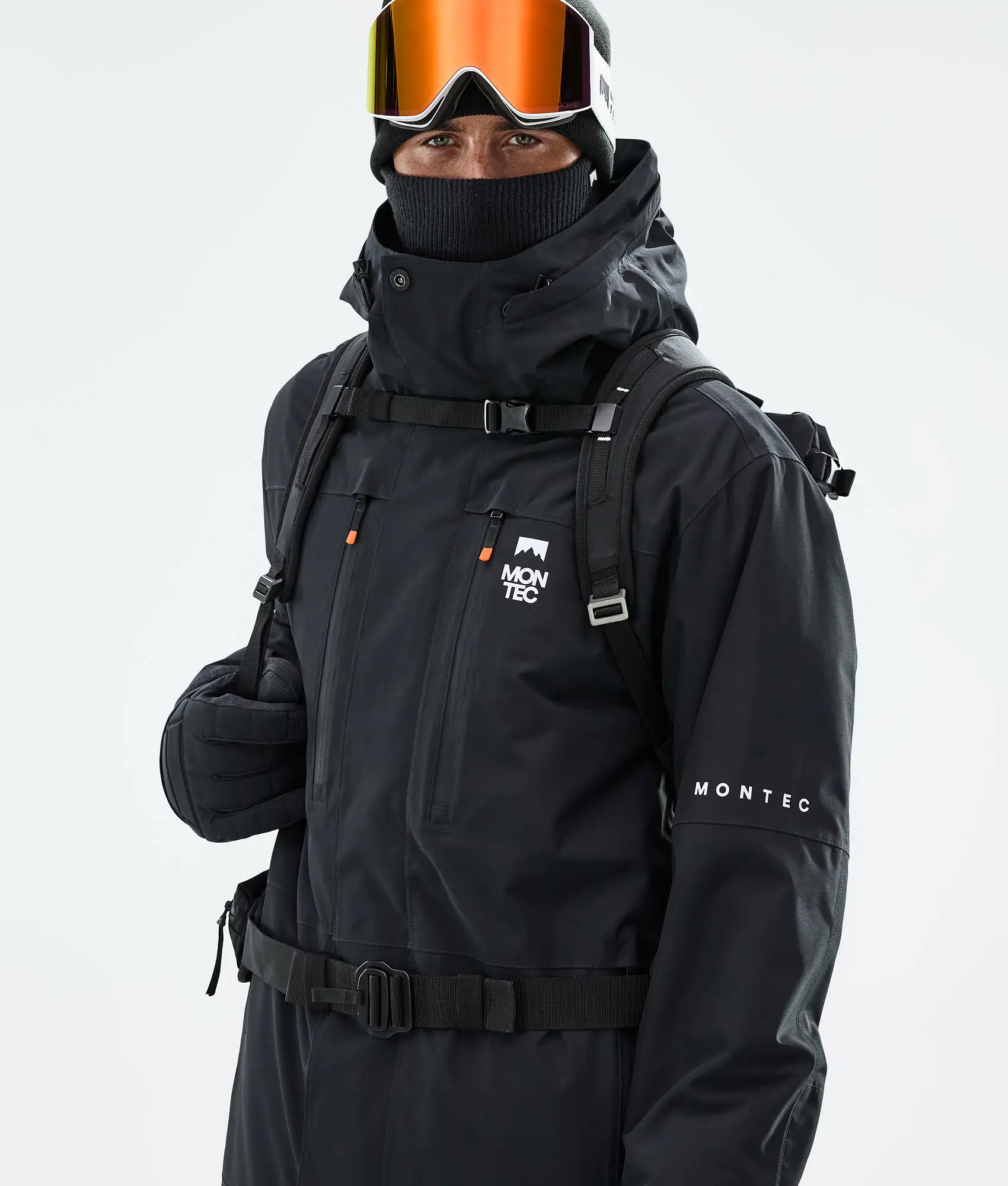 Fawk Ski Jacket Men Black