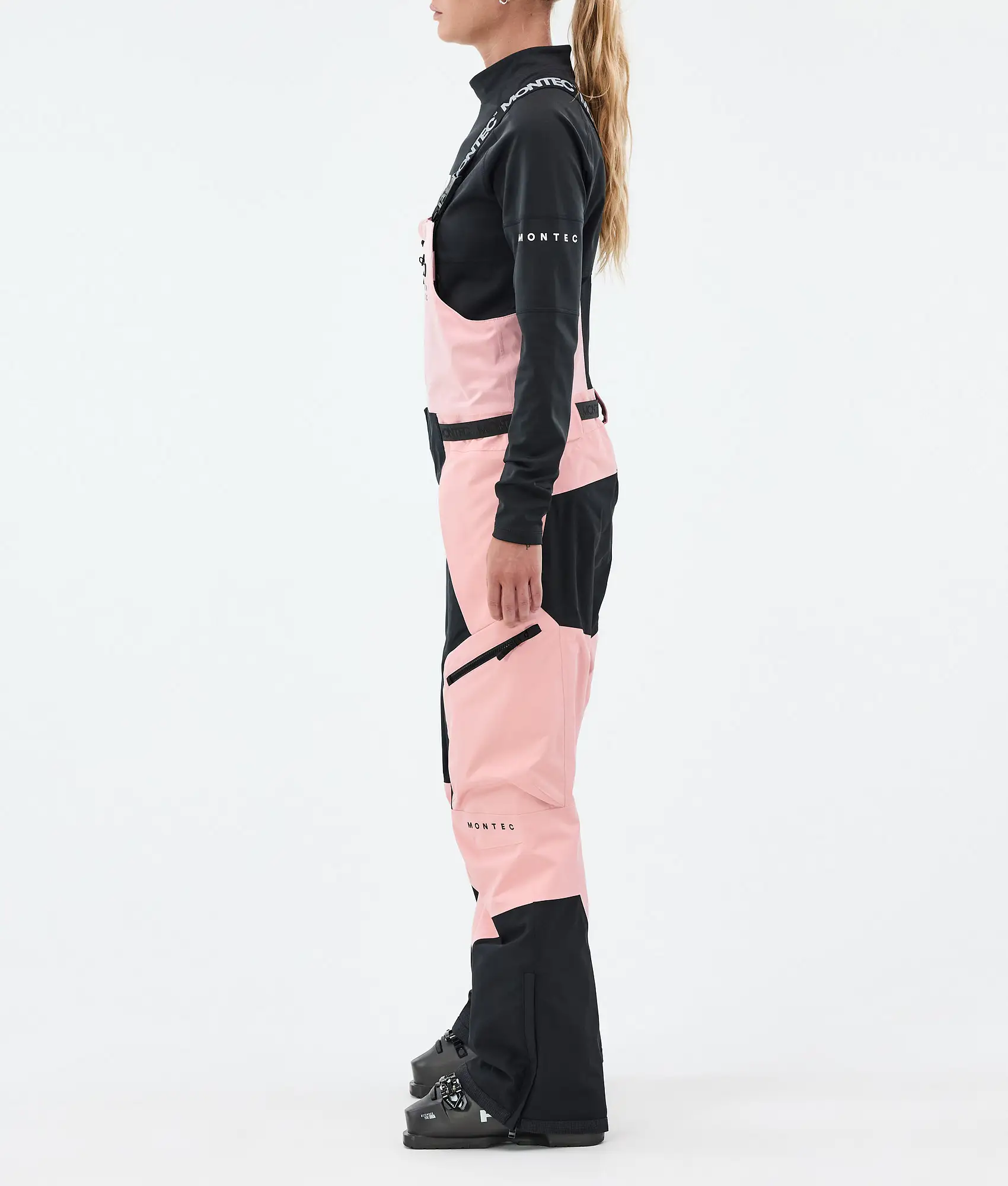 Dozer W Ski Pants Women Soft Pink/Black
