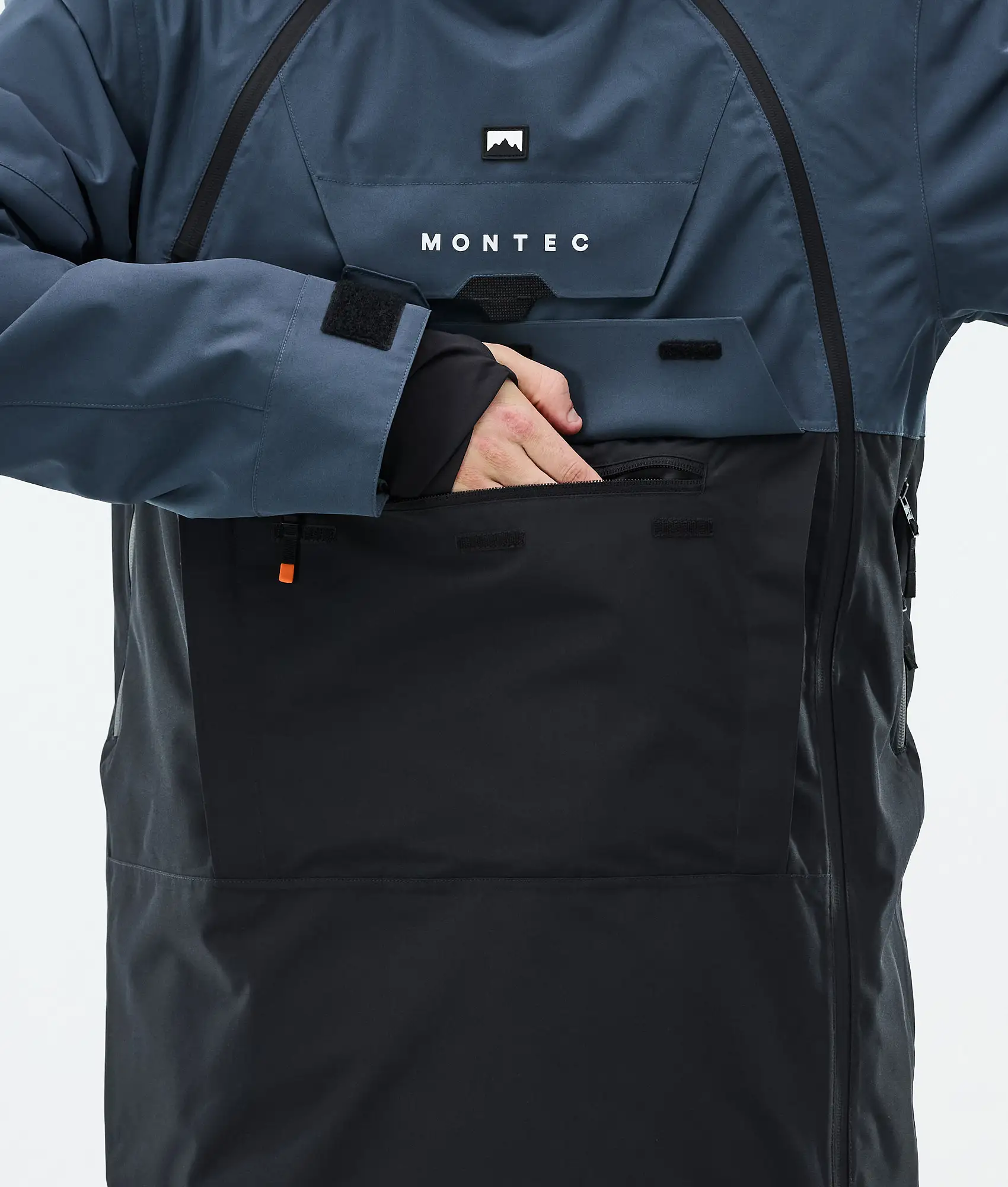 Doom Ski Jacket Men Metal Blue/Black