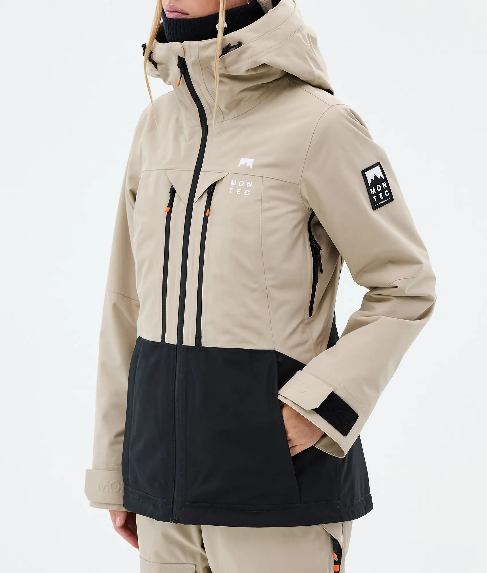 Moss W Ski Jacket Women Sand/Black