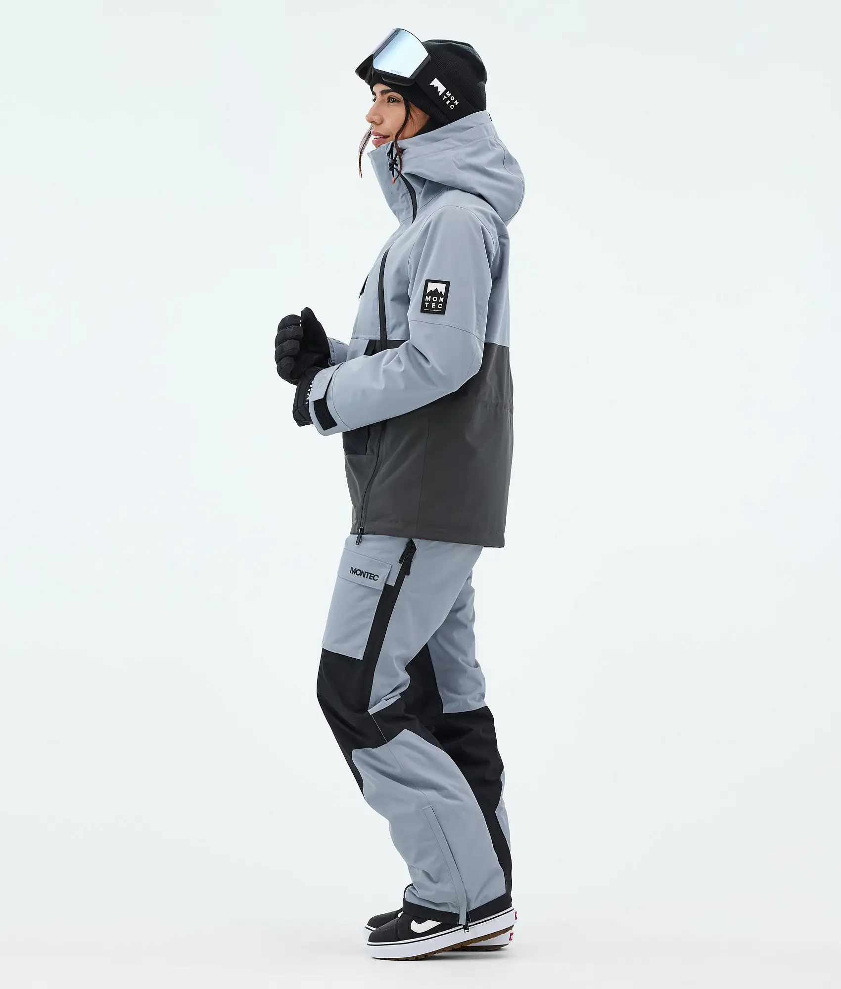 Doom W Snowboard Jacket Women Soft Blue/Black/Phantom