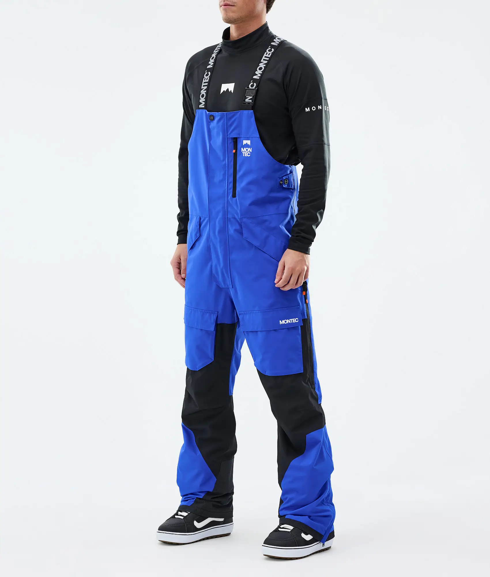 Fawk Snowboard Pants Men Cobalt Blue/Black