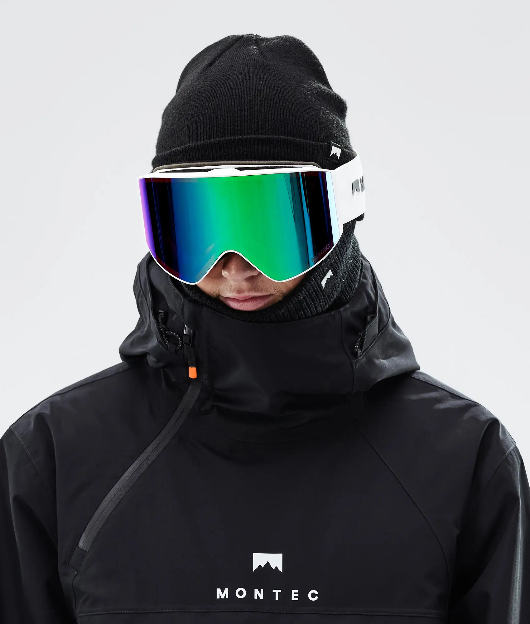 Scope 22 Ski Goggles White/Tourmaline Green Mirror