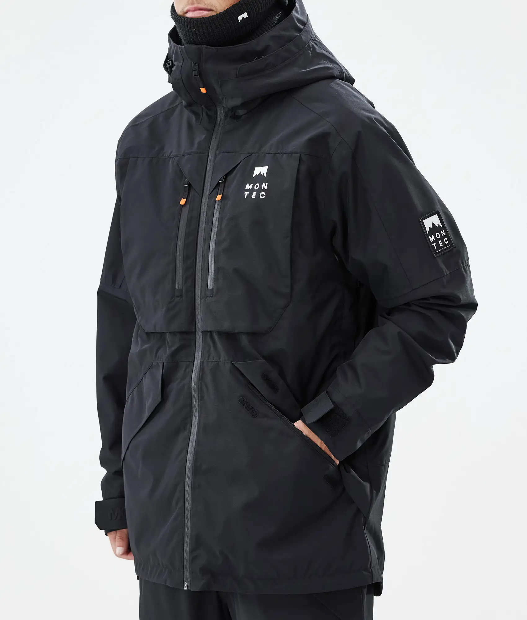 Arch Snowboard Jacket Men Black Renewed