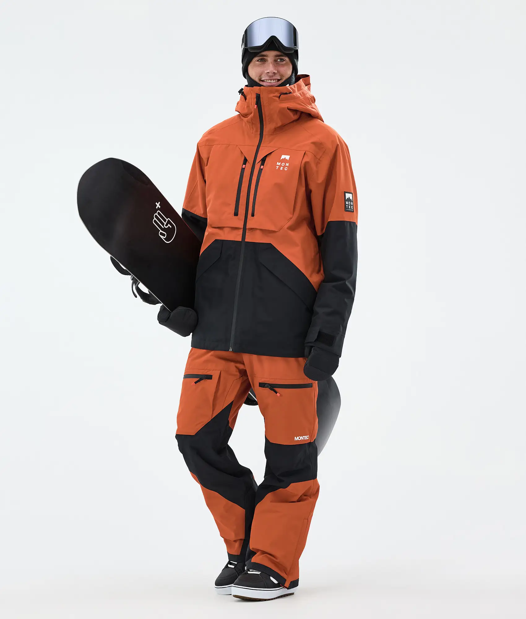 Arch/Arch Snowboard Outfit Men Burned Orange/Black