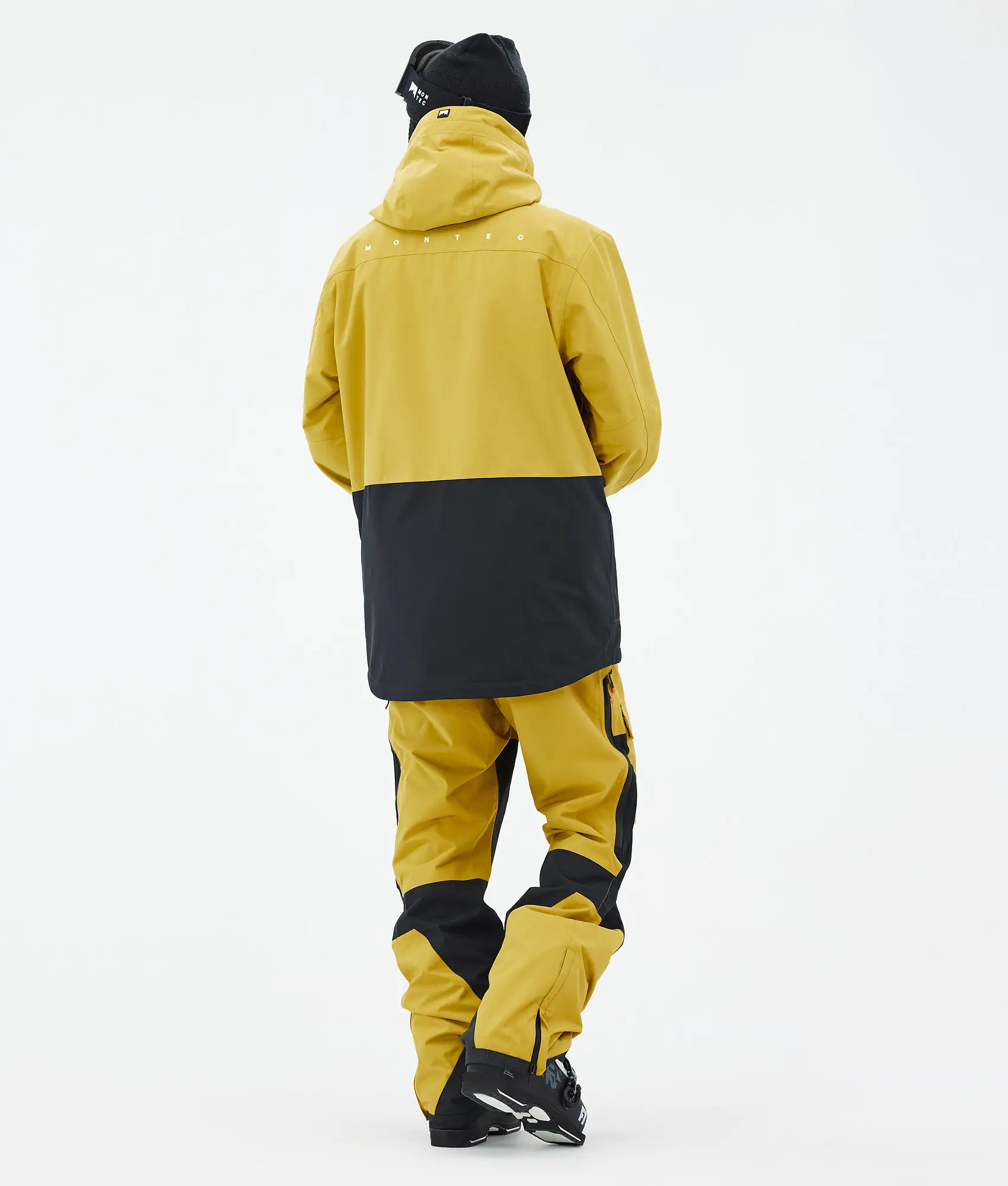 Fawk Ski Jacket Men Yellow/Black