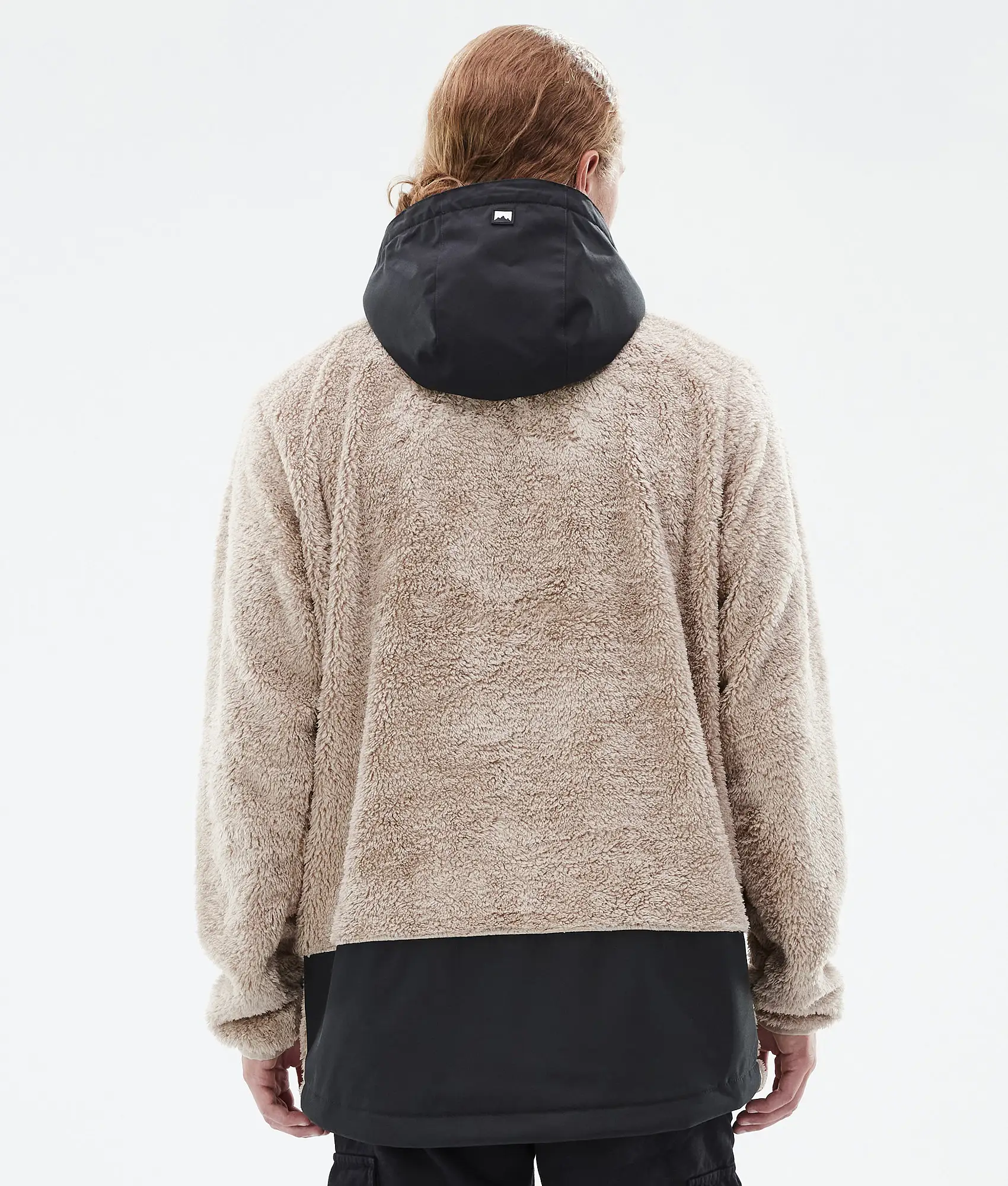 Lima Fleece Hoodie Men Sand/Black
