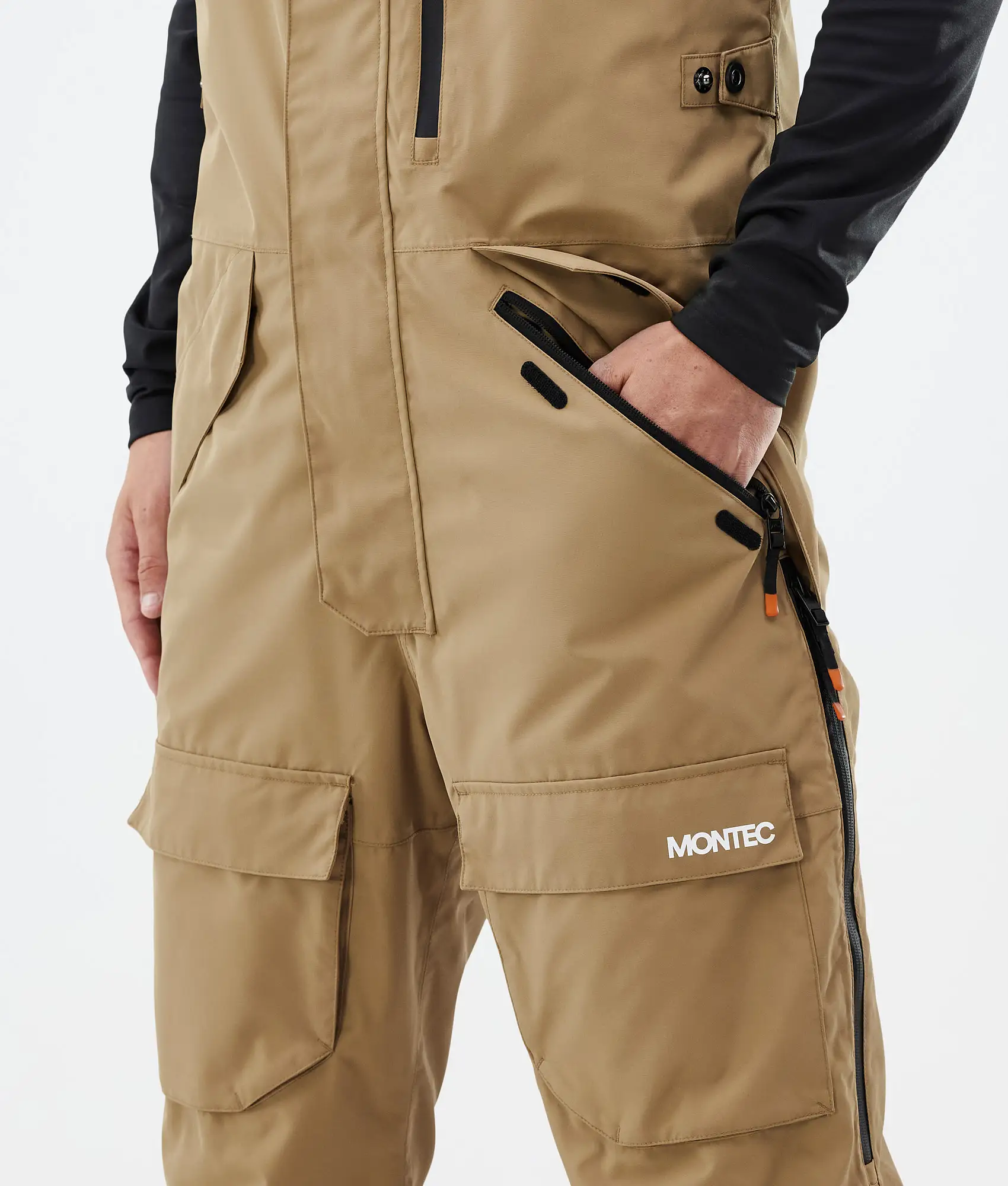 Fawk Ski Pants Men Gold