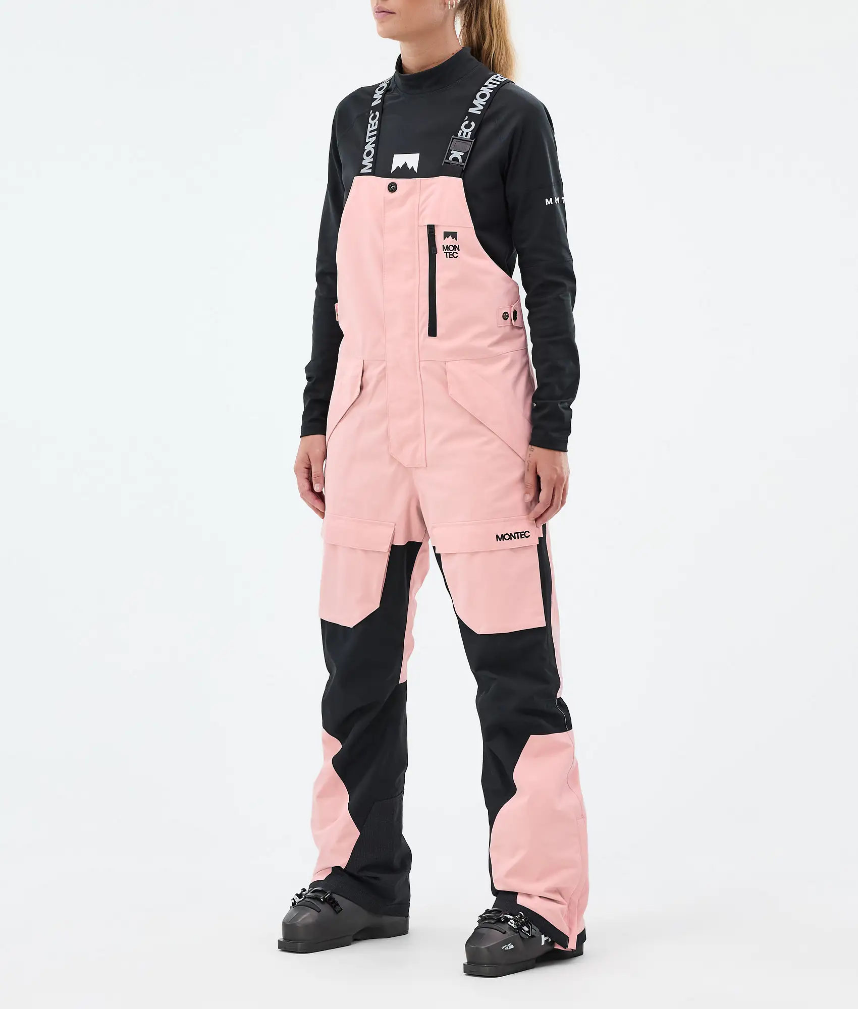 Fawk W Ski Pants Women Soft Pink/ Black