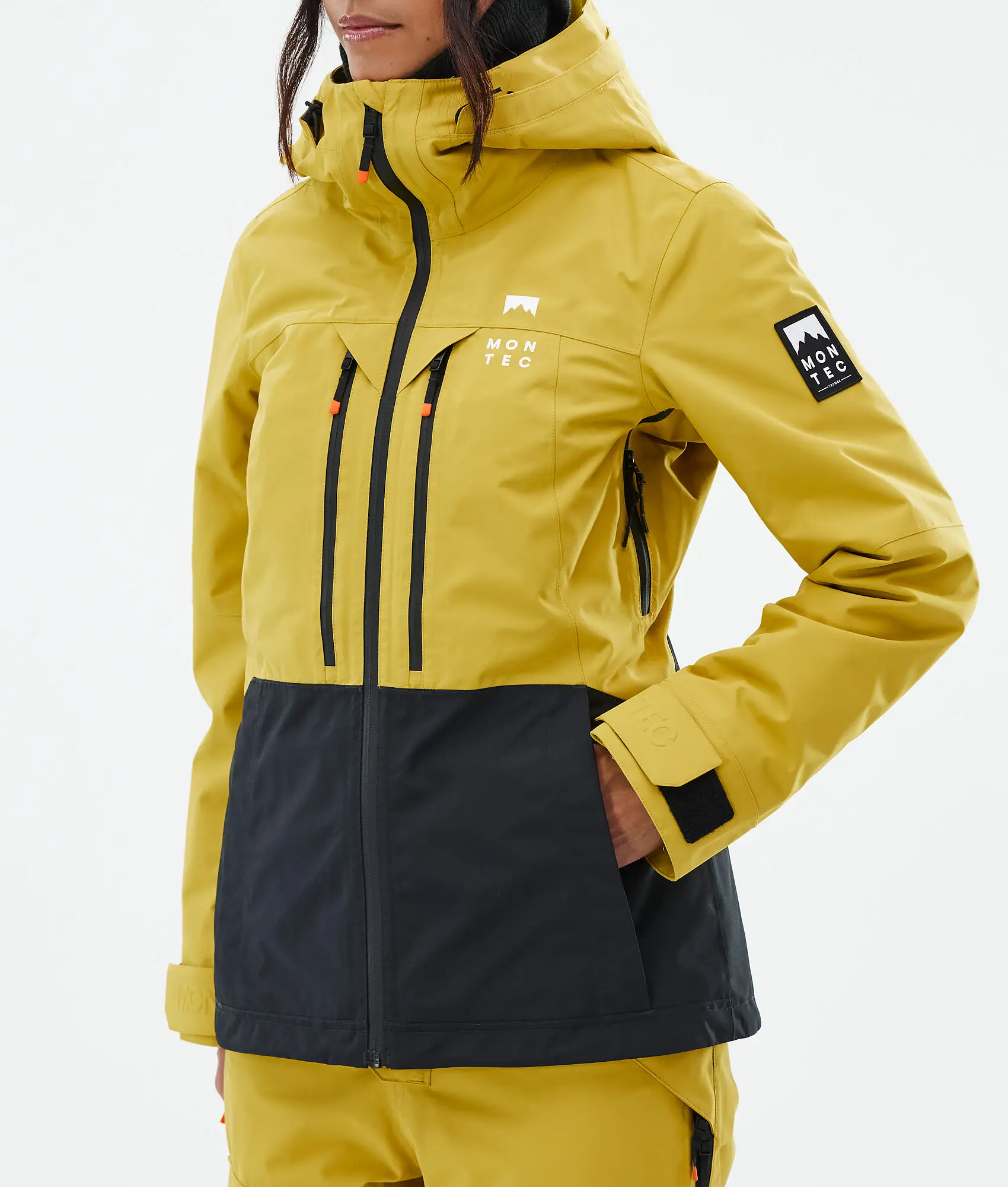 Moss W Ski Jacket Women Yellow/Black