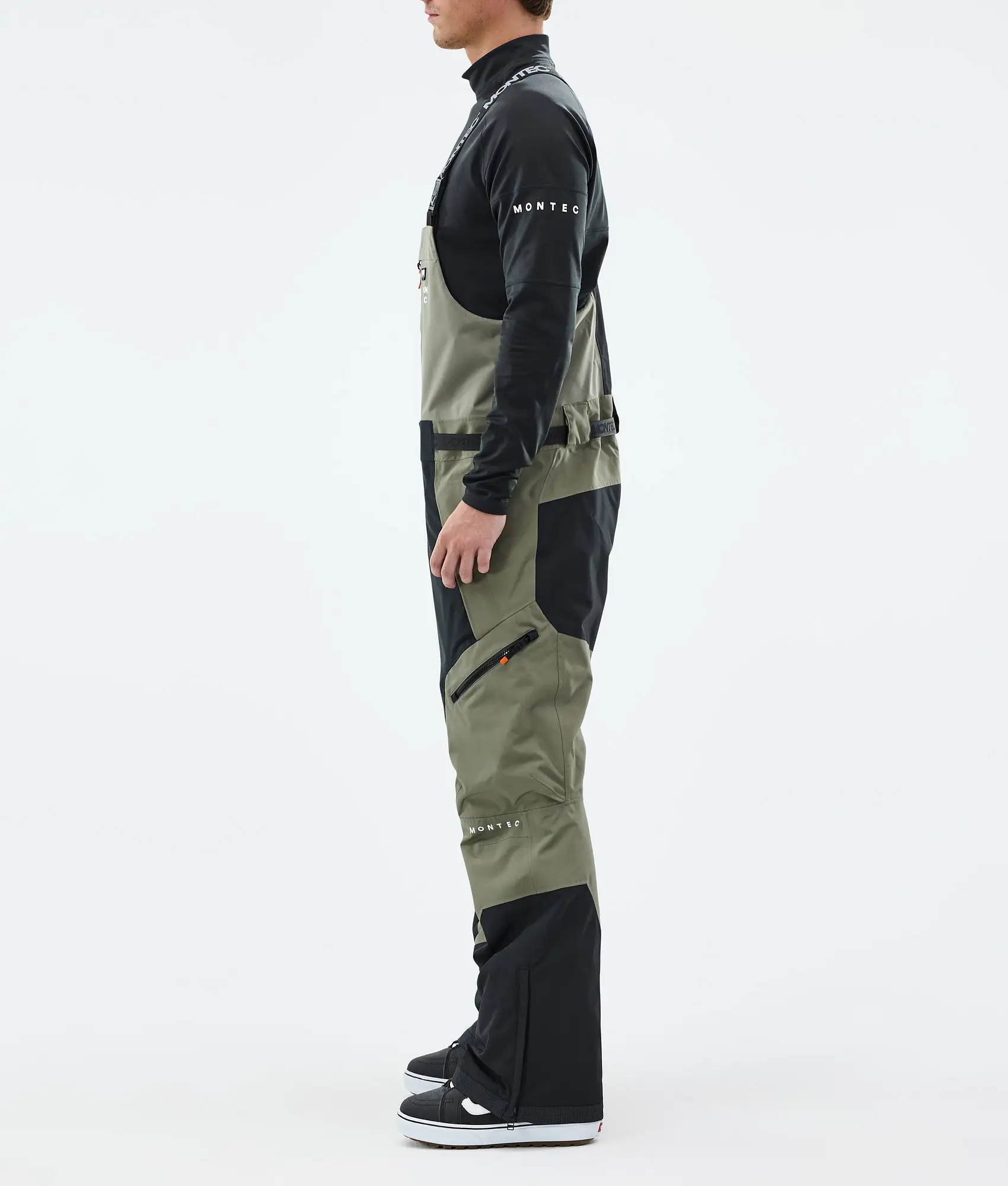 Dozer Snowboard Pants Men Greenish/Black