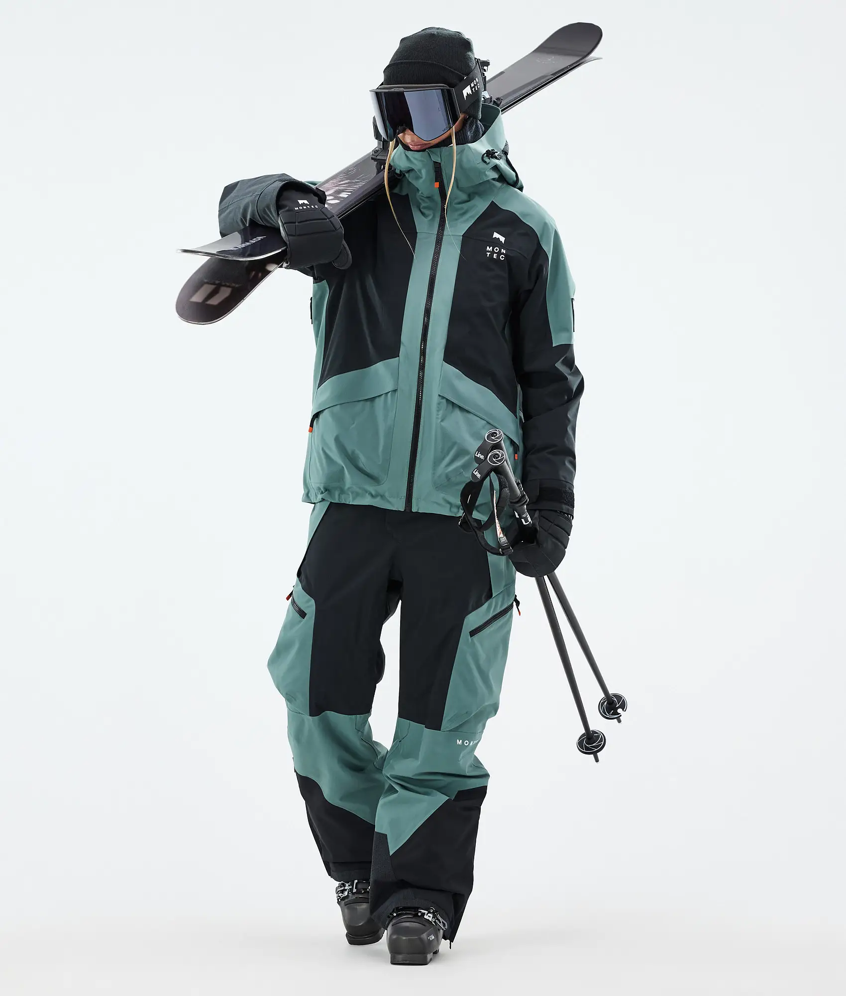 Morpheus W Ski Jacket Women Atlantic/Black