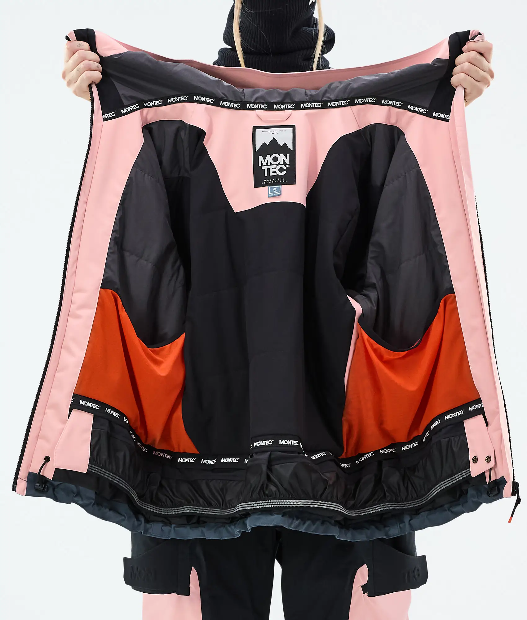 Oracle W Ski Jacket Women Soft Pink/Black/Metal Blue