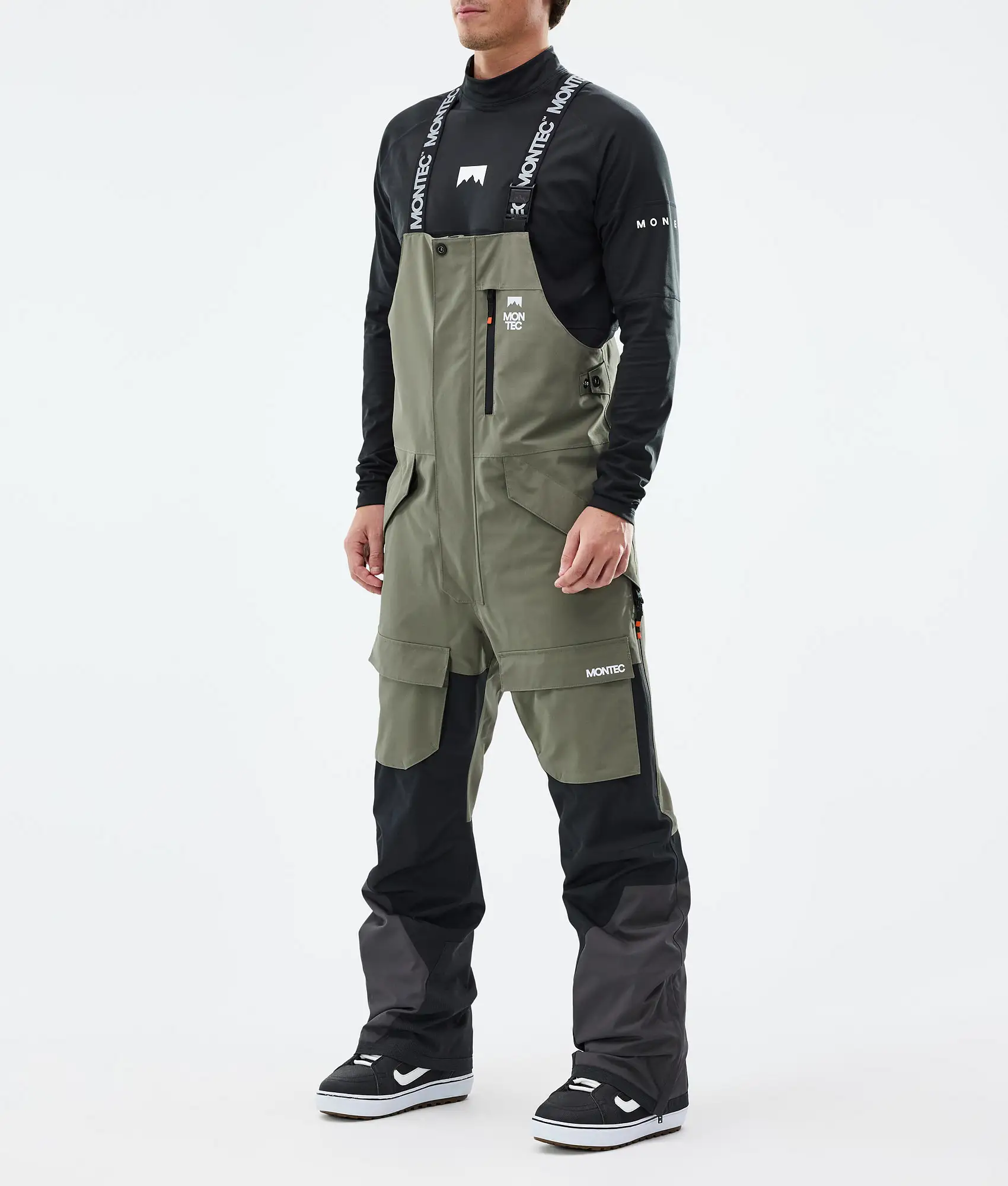 Fawk Snowboard Pants Men Greenish/Black/Phantom